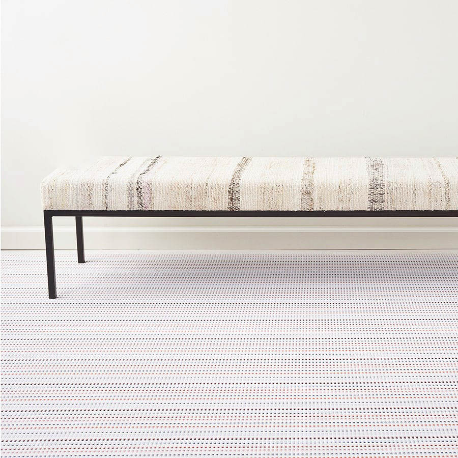Chilewich Tambour Floor Mat - Non-Slip, Durable & Stylish - Perfect for Kitchen, Bathroom & Entryway - Available in 2 Sizes (Pop Design)