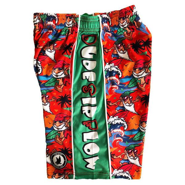 Boys Dude Sir Flow Attack Athletic Shorts - Breathable Quick-Dry Basketball Running Workout Shorts for Active Kids