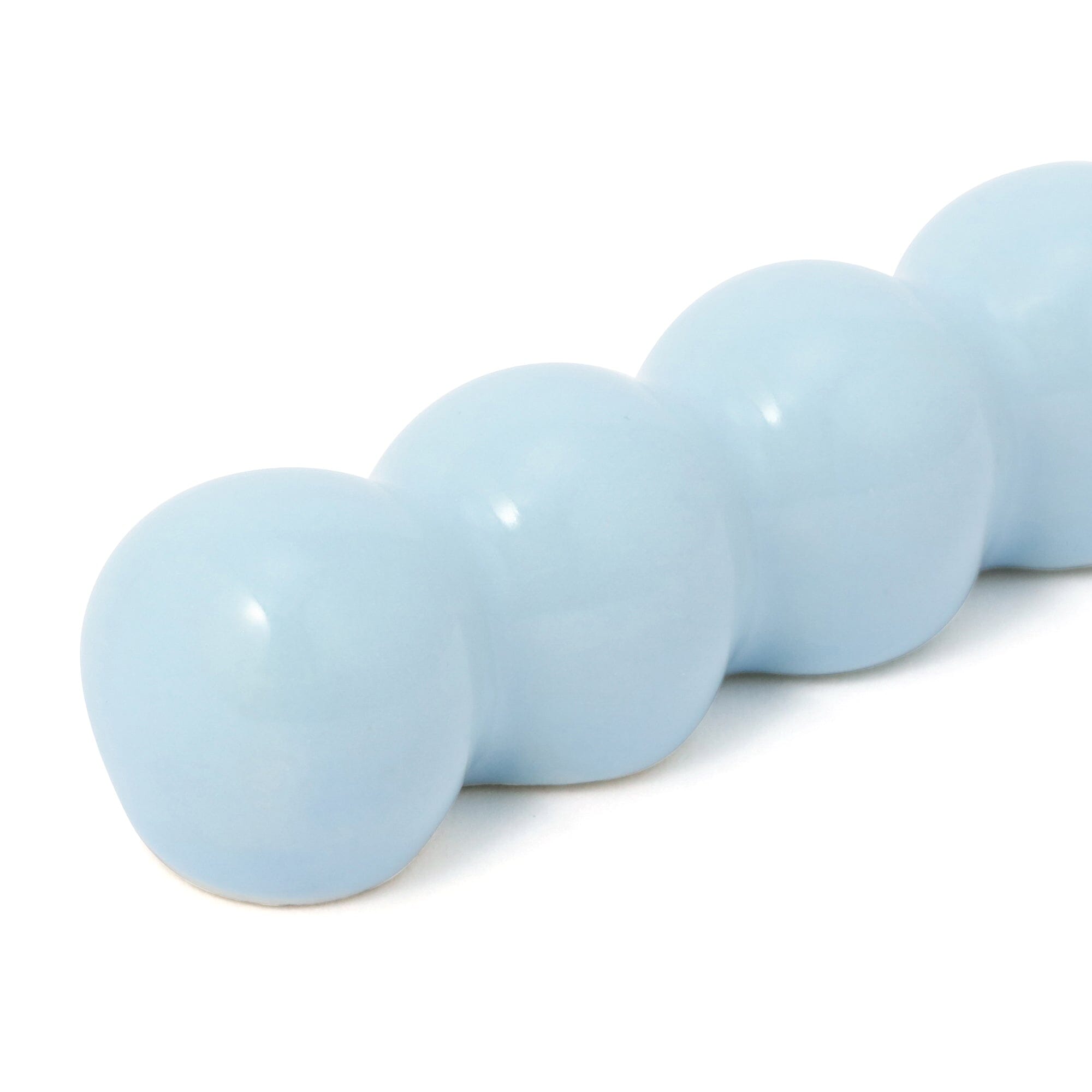 Pom Pom Blue Chopstick Rests Set of 2 - Elegant Tableware for Sushi, Asian Dining & Home Decor