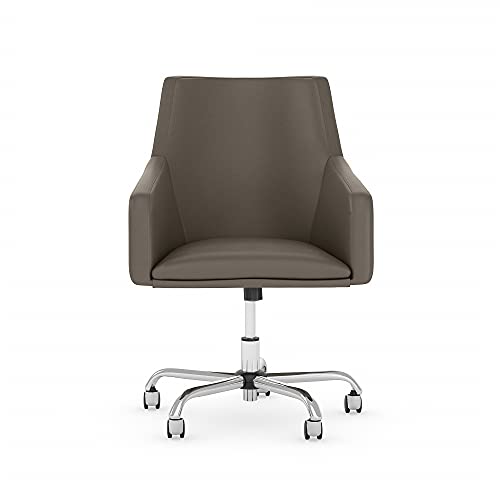 Washed Gray Leather