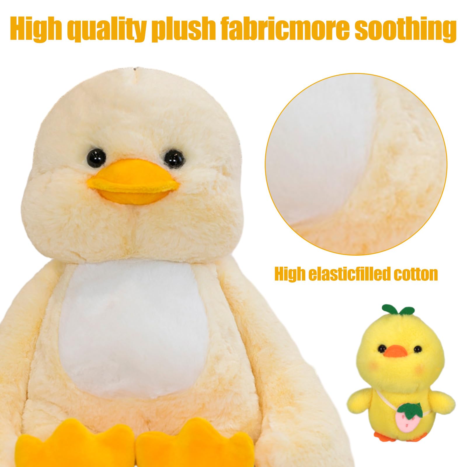 Cute Baby Chick Plush Toy - 13.7