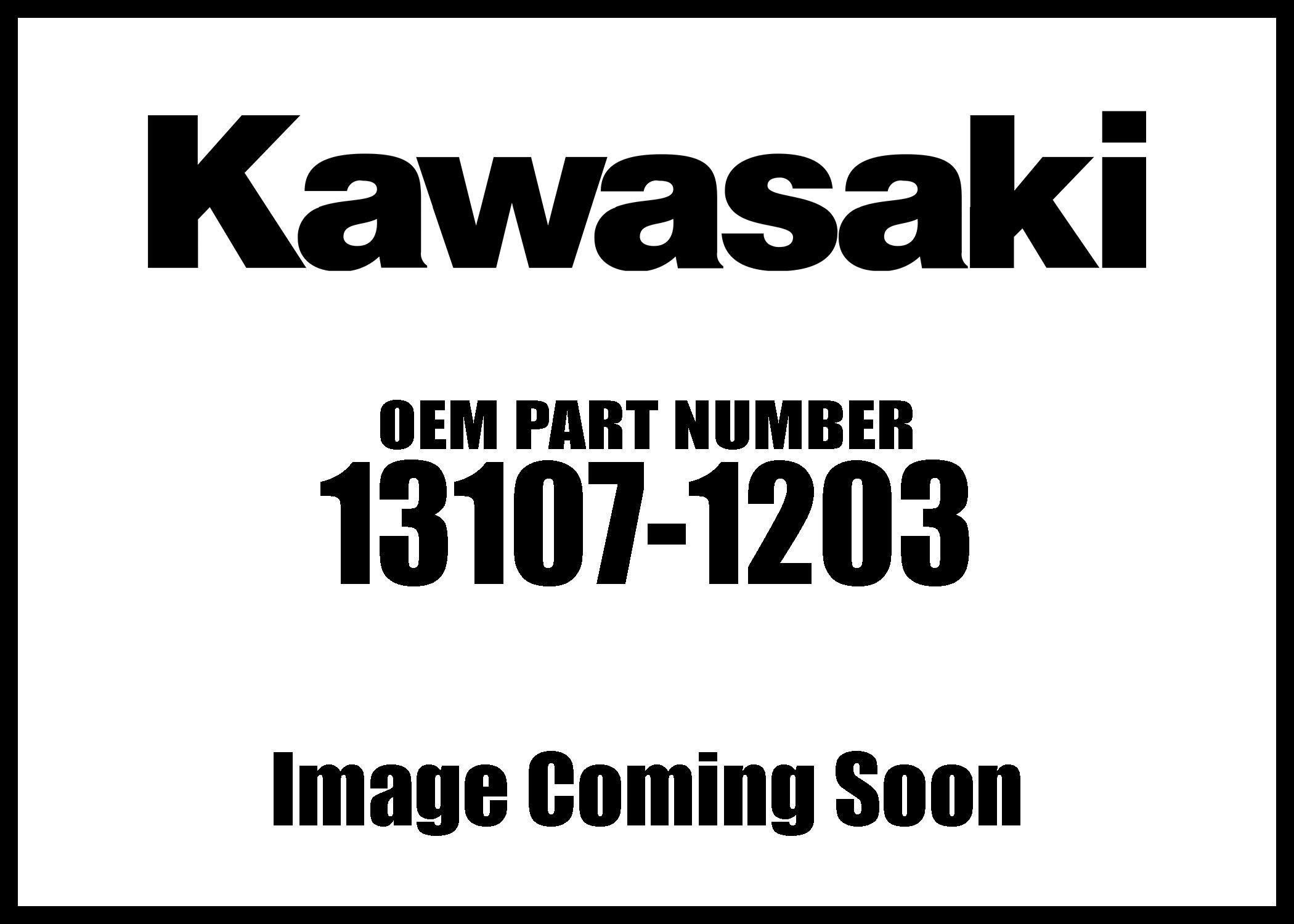 Kawasaki 13107-1203 OEM Shaft Impeller Replacement for 1987-2009 Vulcan & Ninja Motorcycles - Perfect for Engine Cooling System Maintenance & Repair