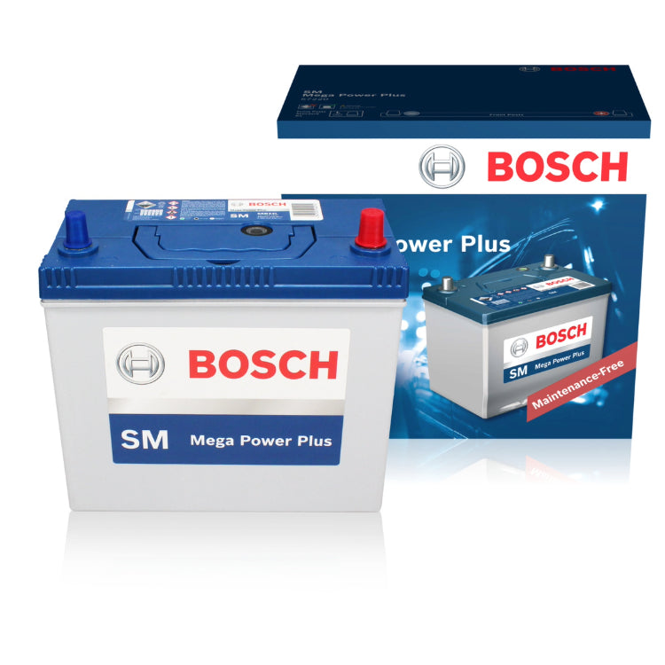Bosch NS60L Car Battery 55B24L 430CCA - Reliable Power for Sedans, SUVs & Compact Vehicles - Perfect for Cold Weather Starts & Daily Commuting