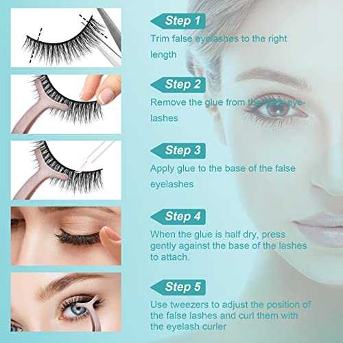 Waterproof 3D Magnetic Eyelashes with Eyeliner Kit - Natural Looking False Lashes for Dramatic Volume - Perfect for Weddings, Parties & Special Occasions