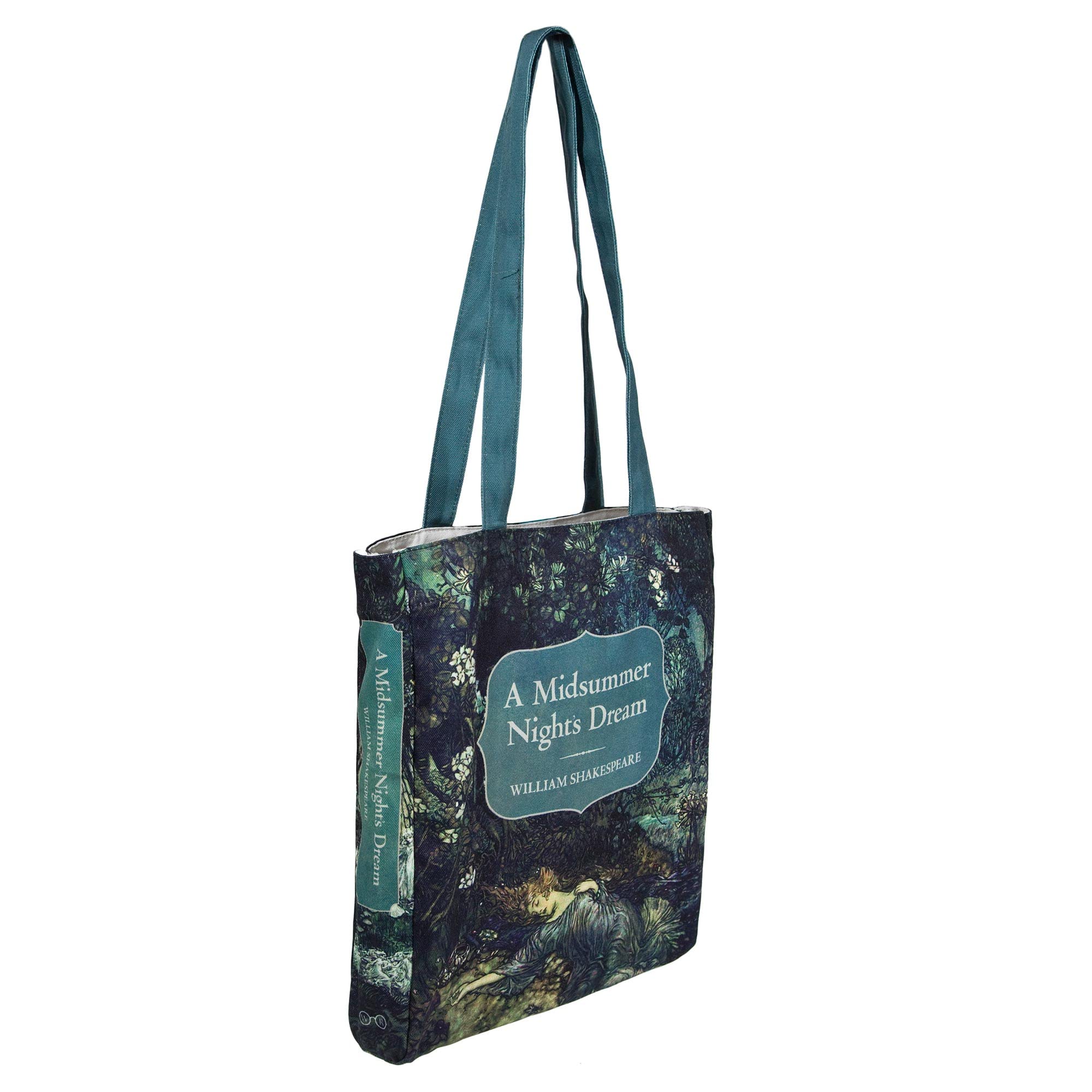 Well Read Book Themed Tote Bag for Book Lovers - Perfect Literary Gift for Readers & Bookworms - Durable Cotton Shoulder Bag for Library, Bookstore & Coffee Shop Outings