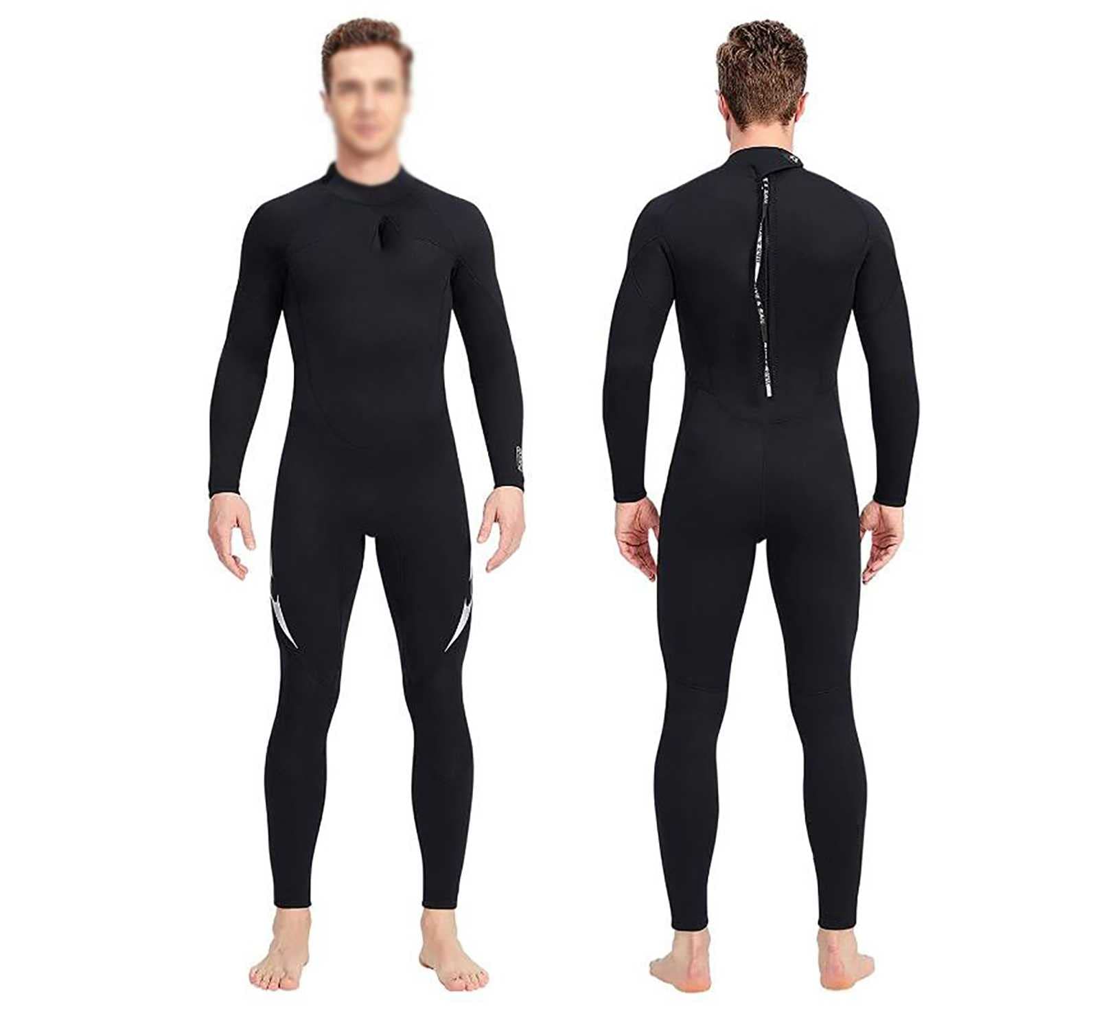 Premium 3MM Neoprene Wetsuit for Women - Full Length One Piece Long Sleeve Diving Suit with Zip | Ideal for Surfing, Swimming, Snorkeling & Water Sports | Summer Swimwear for Beach & Pool Activities