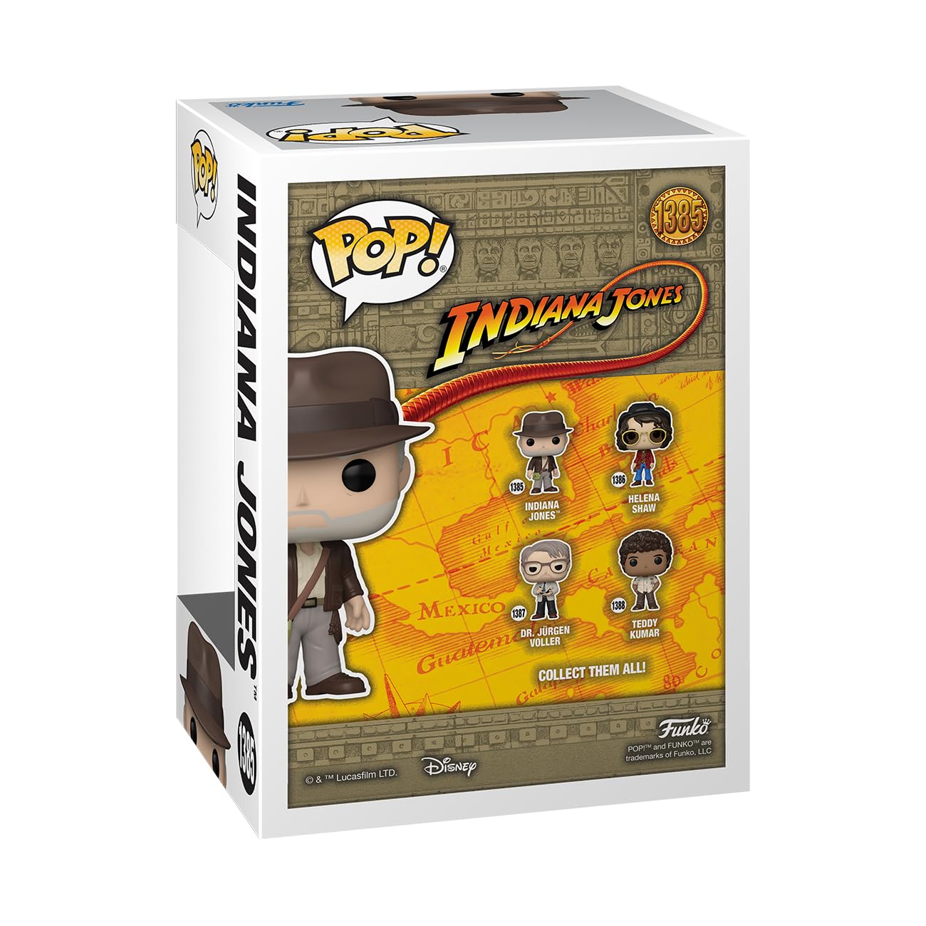 Funko Pop! Vinyl Figure: Indiana Jones 5 Collectible Toy - Official Movie Merchandise for Kids & Adults - Perfect Gift for Indiana Jones Fans - Display for Home, Office or Movie Themed Collections