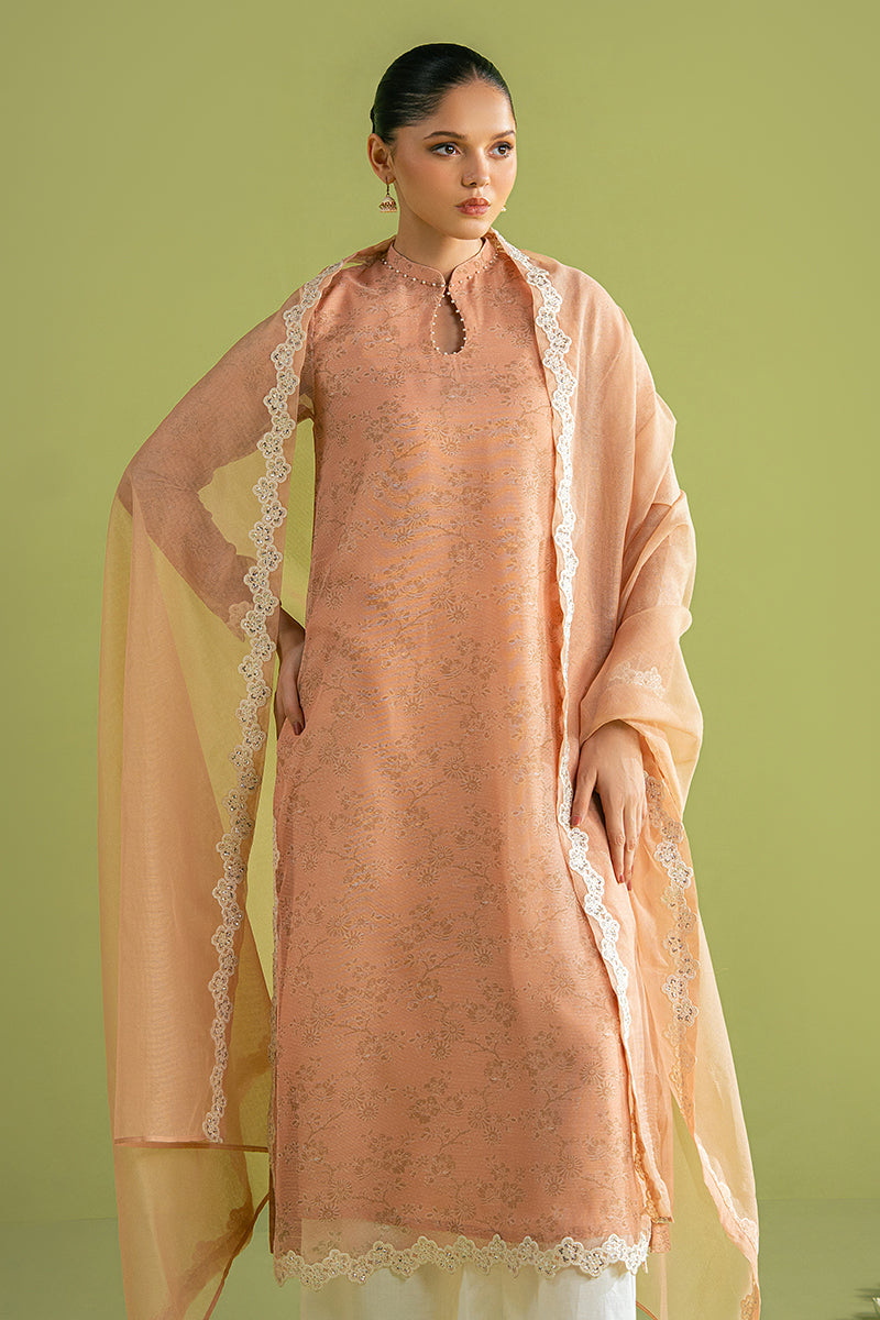 Elegant CAMEO ROSE 2-Piece Set (Shirt & Dupatta) for Women - Perfect for Weddings, Parties & Festive Occasions