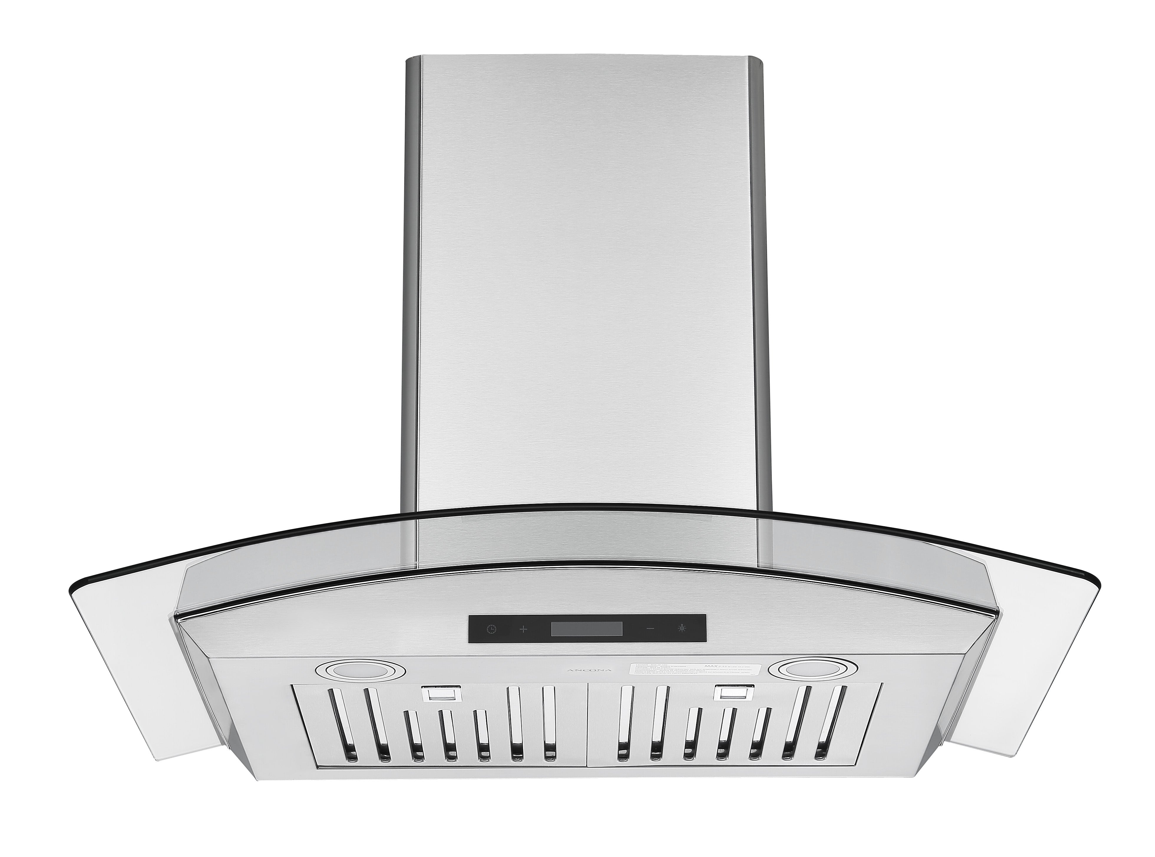 GCB630 30-Inch Stainless Steel Glass Canopy Range Hood - Powerful Kitchen Ventilation for Modern Homes