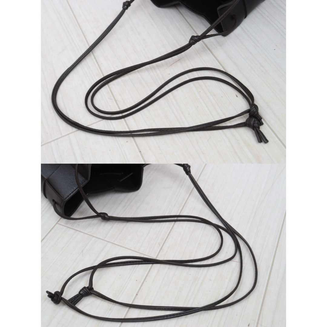 Bottega Veneta P25041410 Lamb Leather Woven Bucket Bag - Authentic Luxury Handbag for Women | Perfect for Work, Travel & Everyday Use