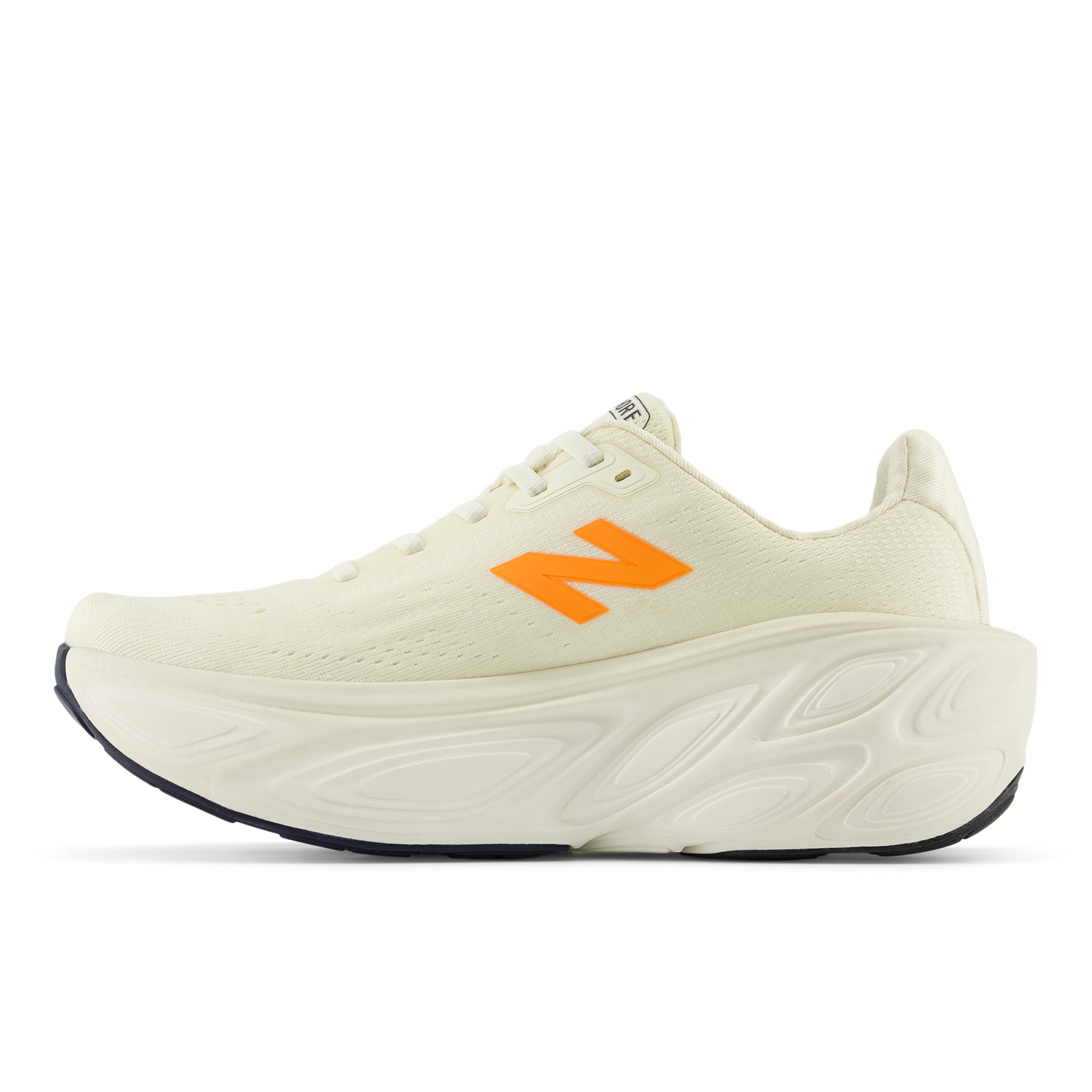 New Balance Women's Fresh Foam X More v5 Running Shoes - Lightweight Cushioned Sneakers for Women (CF Angor/Sea Salt/Hot Mango/Midnight) | Perfect for Jogging, Gym Workouts & Everyday Comfort