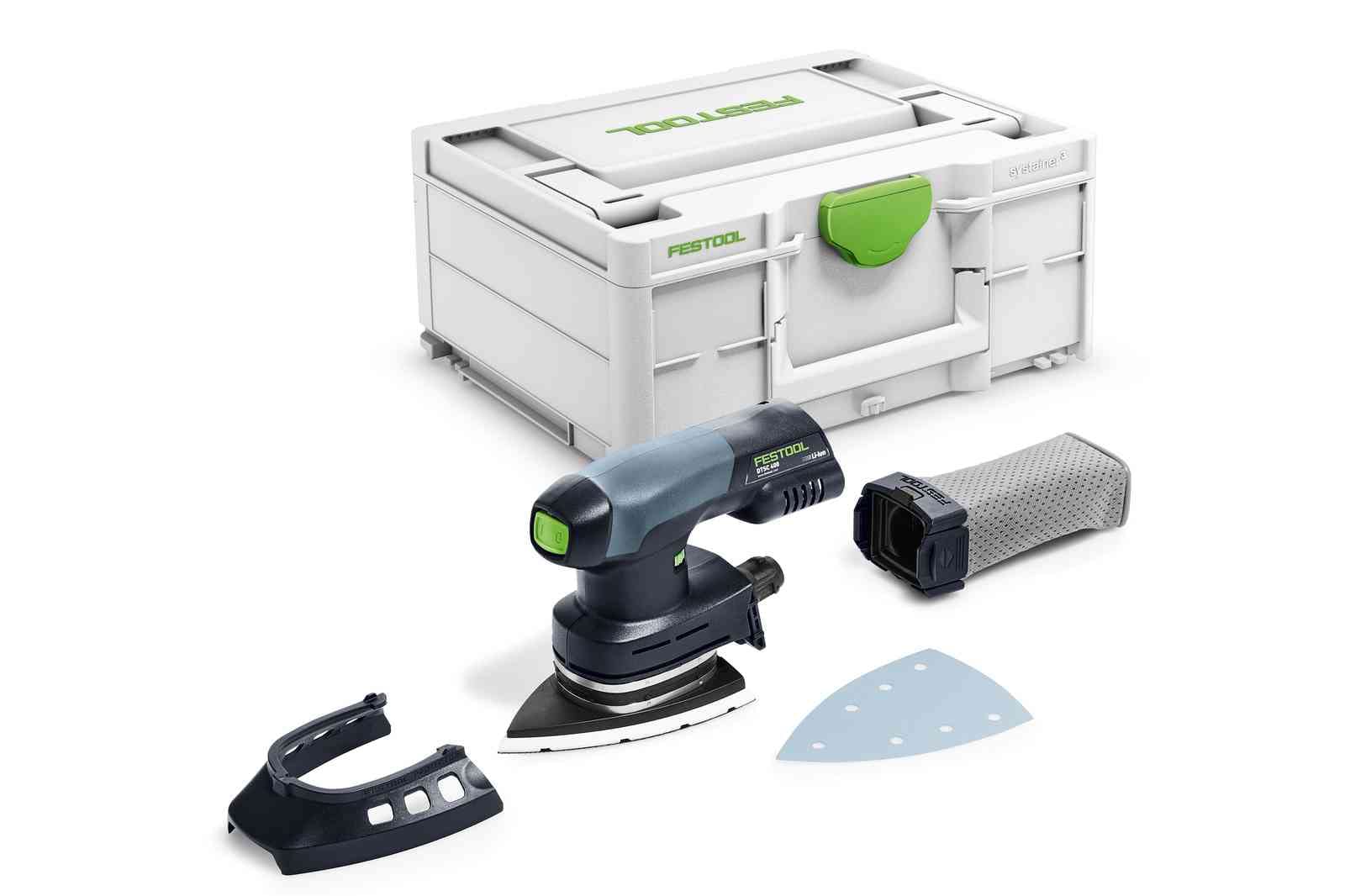 Festool 577512 DTSC 400 Cordless Delta Sander Basic - Professional Woodworking & Sanding Tool for DIY Projects, Furniture Refinishing & Smoothing Surfaces
