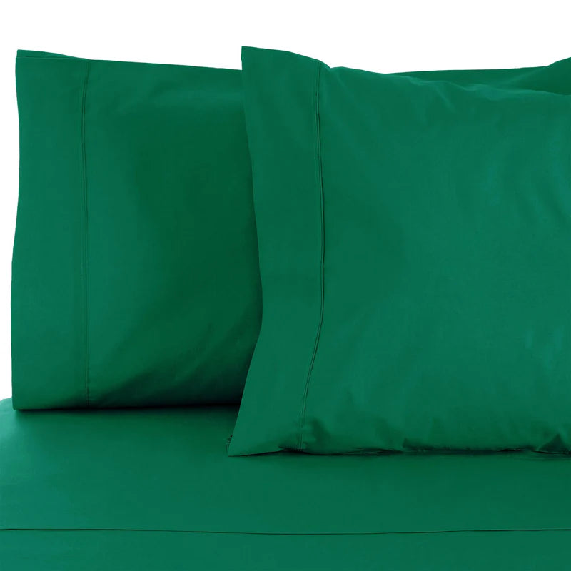 Premium 530 Thread Count 100% Egyptian Cotton Pillowcase Set of 2 - Ultra Soft & Breathable Bedding for Luxury Hotels & Home Use