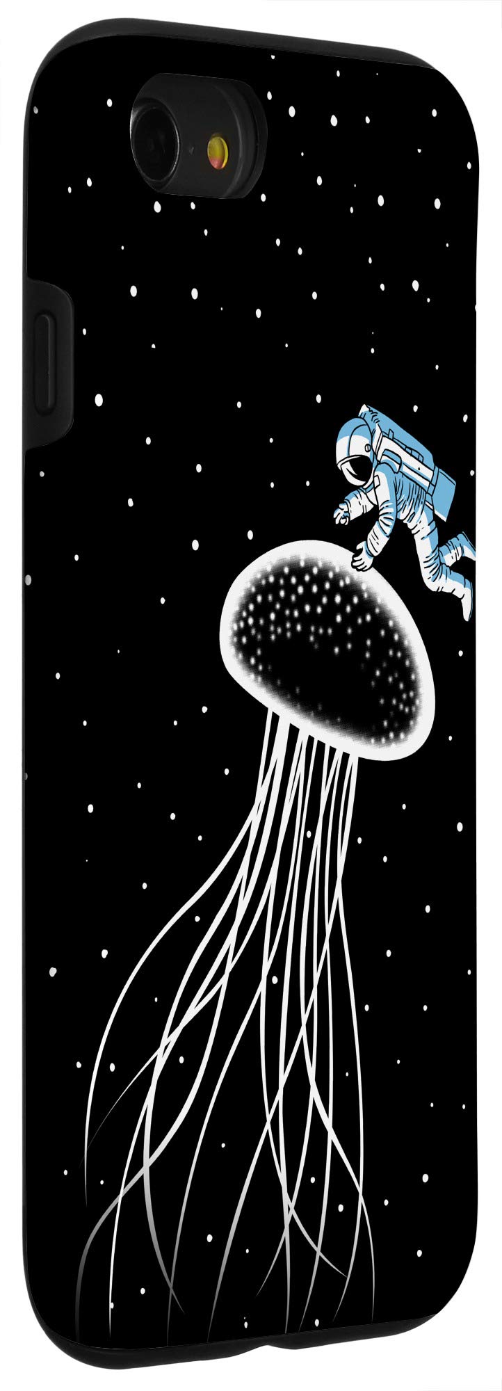 iPhone SE (2020)/7/8 Space Jellyfish Astronaut Phone Case - Durable Protective Cover for Everyday Use & Travel