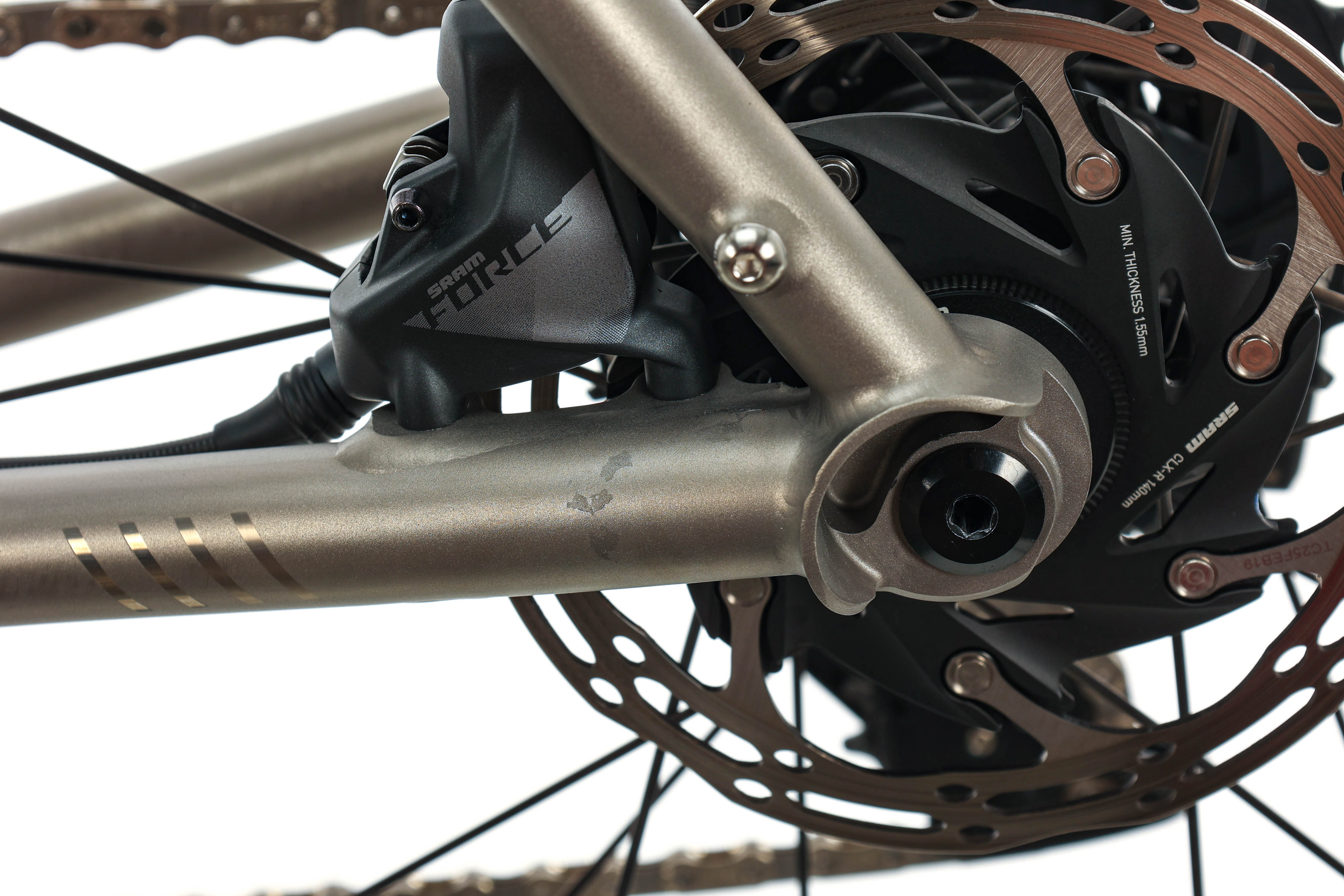 2020 Alchemy Ronin Ti SRAM Force eTap AXS Gravel Bike - 54cm Titanium Frame, Wireless Shifting for Adventure & Commuting