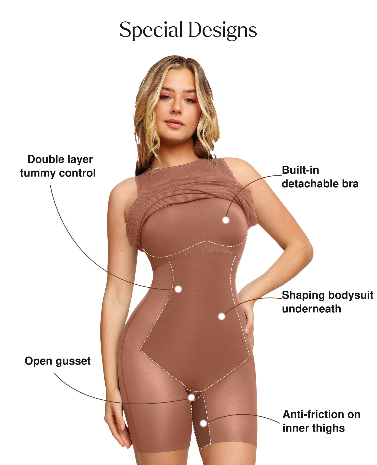 Popilush Women's Bodycon Maxi Dress - Sleeveless Tank Dress with Zipper for Wedding Guest, Party & Evening Wear - Sexy Slim Fit Long Dress for Special Occasions