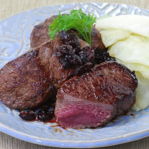 Premium Cervena Venison Strip Loin - 4-6Lbs (5Lb Avg) | Gourmet Wild Game Meat for Grilling, Roasting & Fine Dining | Today Gourmet Foods of NC