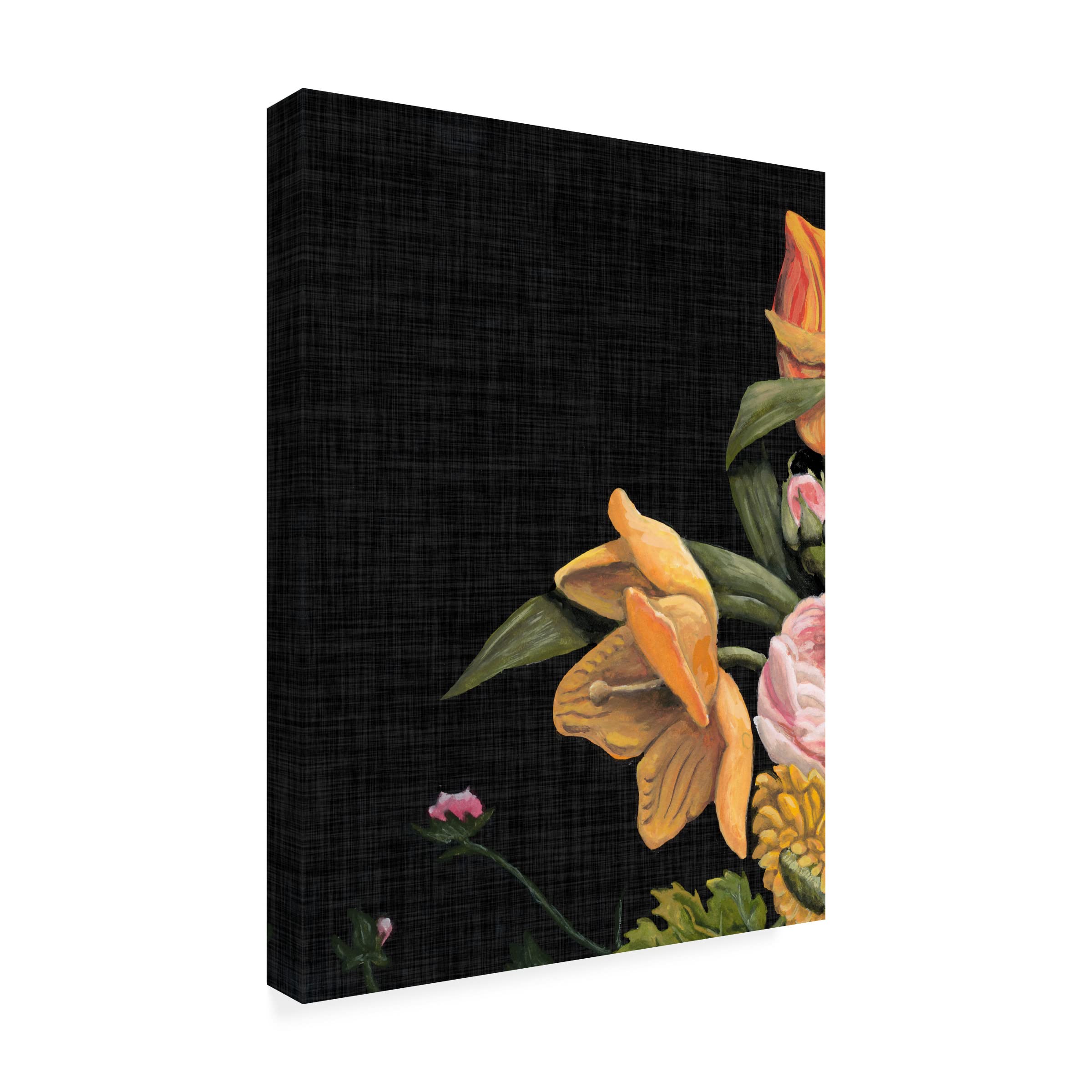 Naomi McCavitt Baroque Grid I Canvas Art Print - Modern Abstract Wall Decor for Living Room, Bedroom & Office - Premium Trademark Fine Art Collection