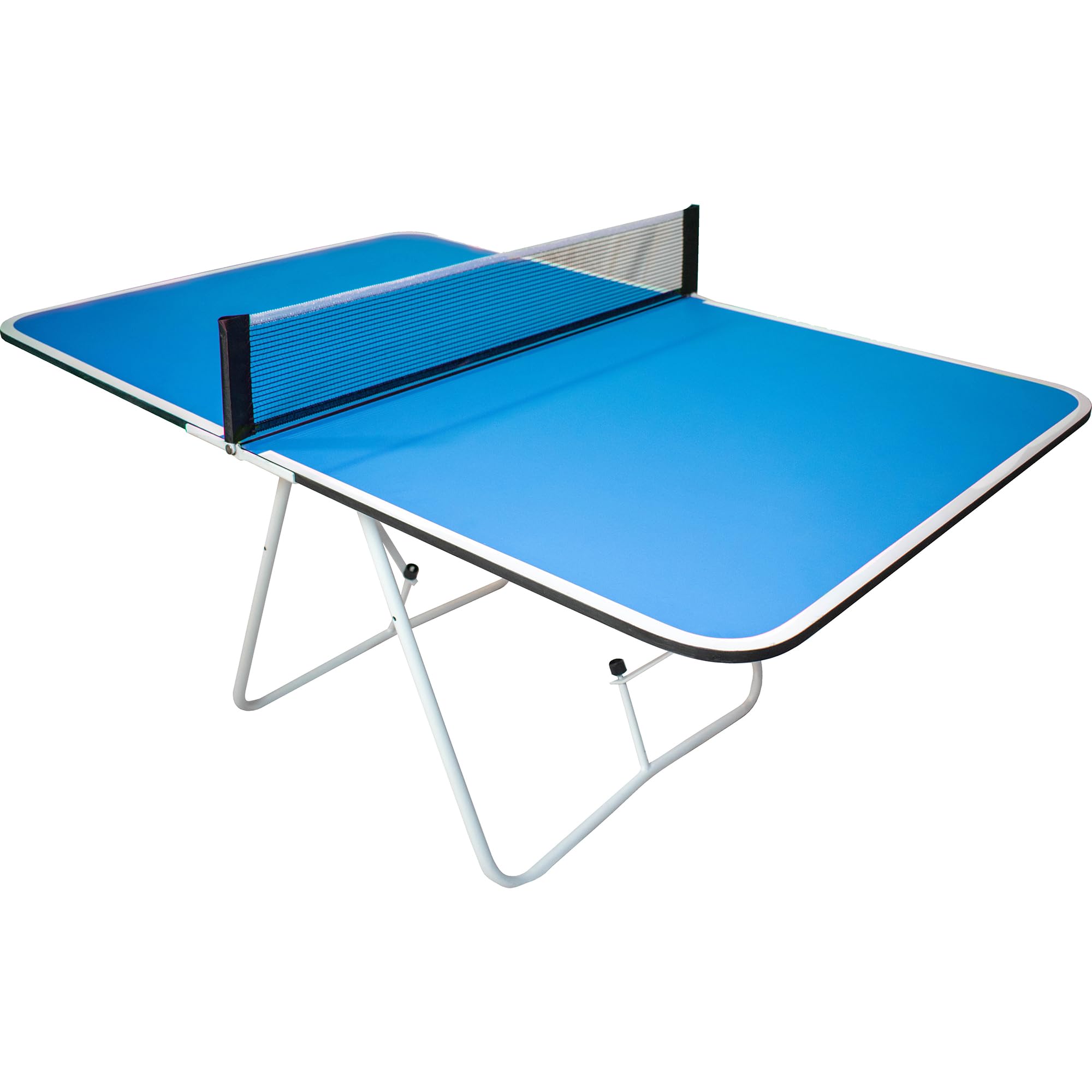 Portable Butterfly Family Mini Ping Pong Table - 2ft Height Adjustable Angle Table Tennis Set for Indoor/Outdoor Fun - Perfect for Backyard, Tailgating & Family Game Night