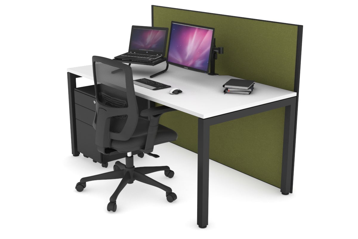 Horizon Quadro Square Legs Office Desk - 63