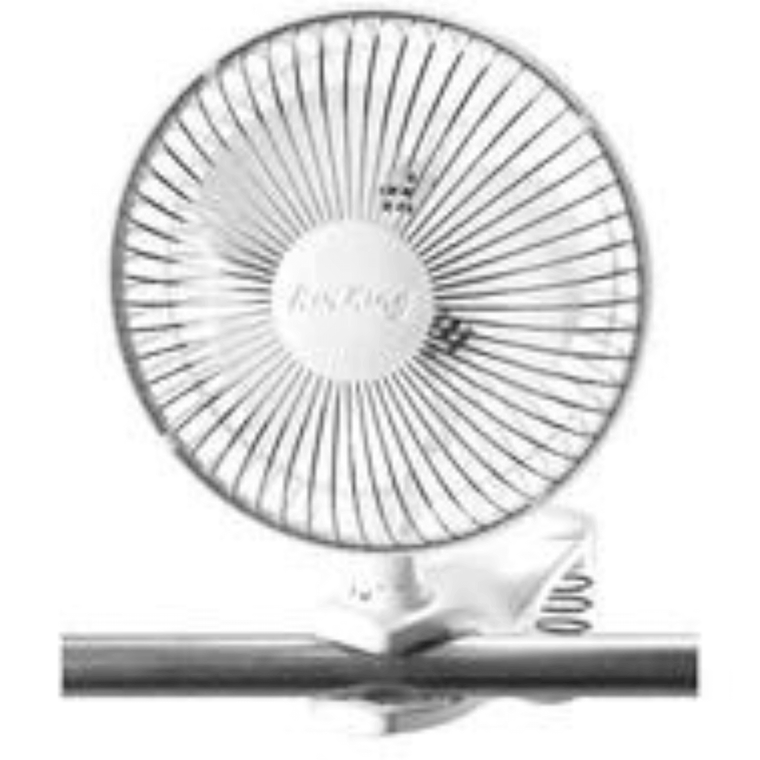 Air King 6-Inch Clip Fan - Powerful Portable Desk Fan with Adjustable Tilt, Quiet Operation for Home, Office, Dorm, Nursery, and Travel Use