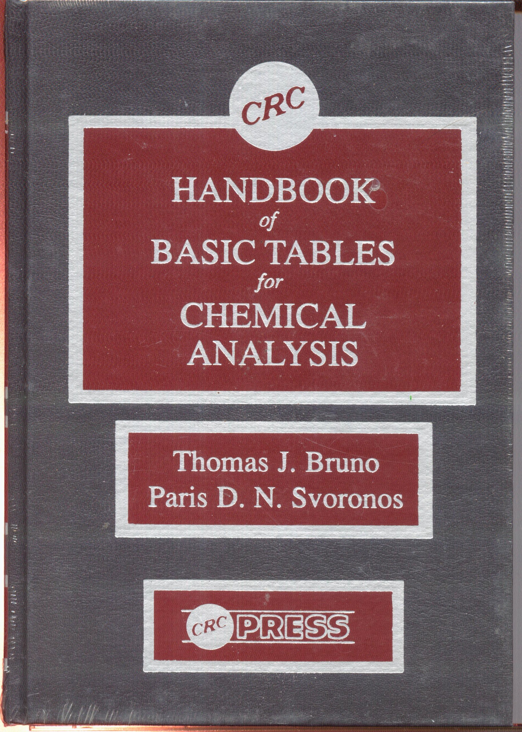 Handbook of Basic Tables for Chemical Analysis - Essential Reference Guide for Students & Professionals | Lab Work, Research & Study