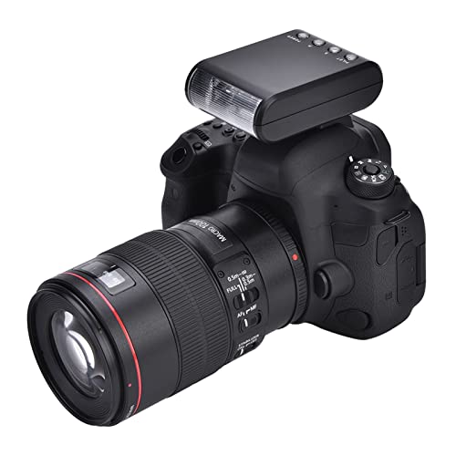 Professional DSLR Camera Flash Speedlite - Portable Mini Hot Shoe Mount Flash with Digital Slave & Auto Pre-Flash Sensor | Perfect for Wedding, Portrait, and Studio Photography Accessories