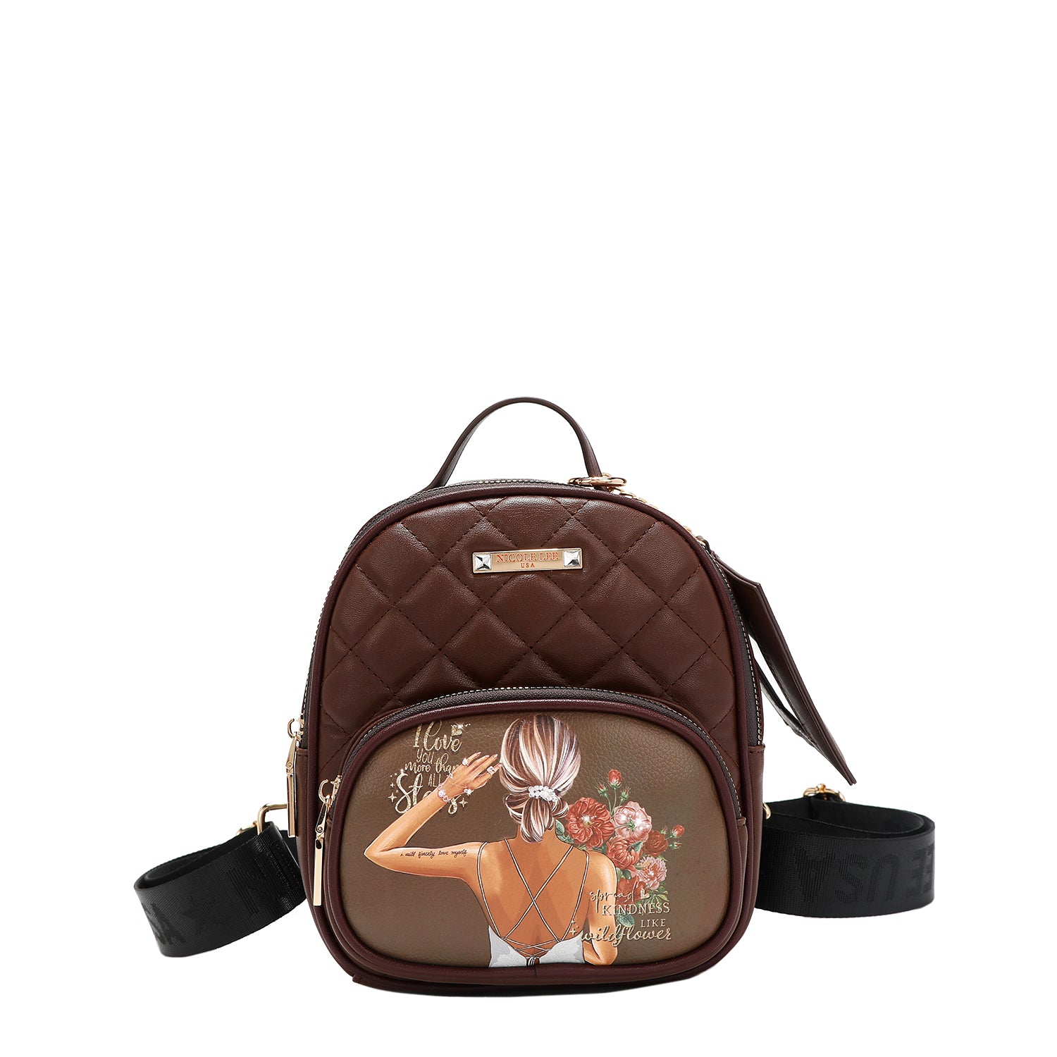 2 Piece Gift Set - Mini Backpack & Card Holder Wallet for Women | Perfect for Travel, Shopping & Daily Use