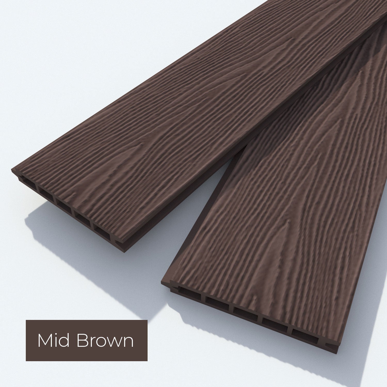 Classic Grained Finish Fence Slat Sample Pack - Durable Wood Fencing Samples for DIY Projects & Garden Decoration