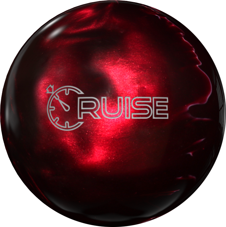 900 Global Cruise Wine Pearl Bowling Ball - High Performance Reactive Resin for Hook & Strike - Perfect for League Play & Tournament Competitions