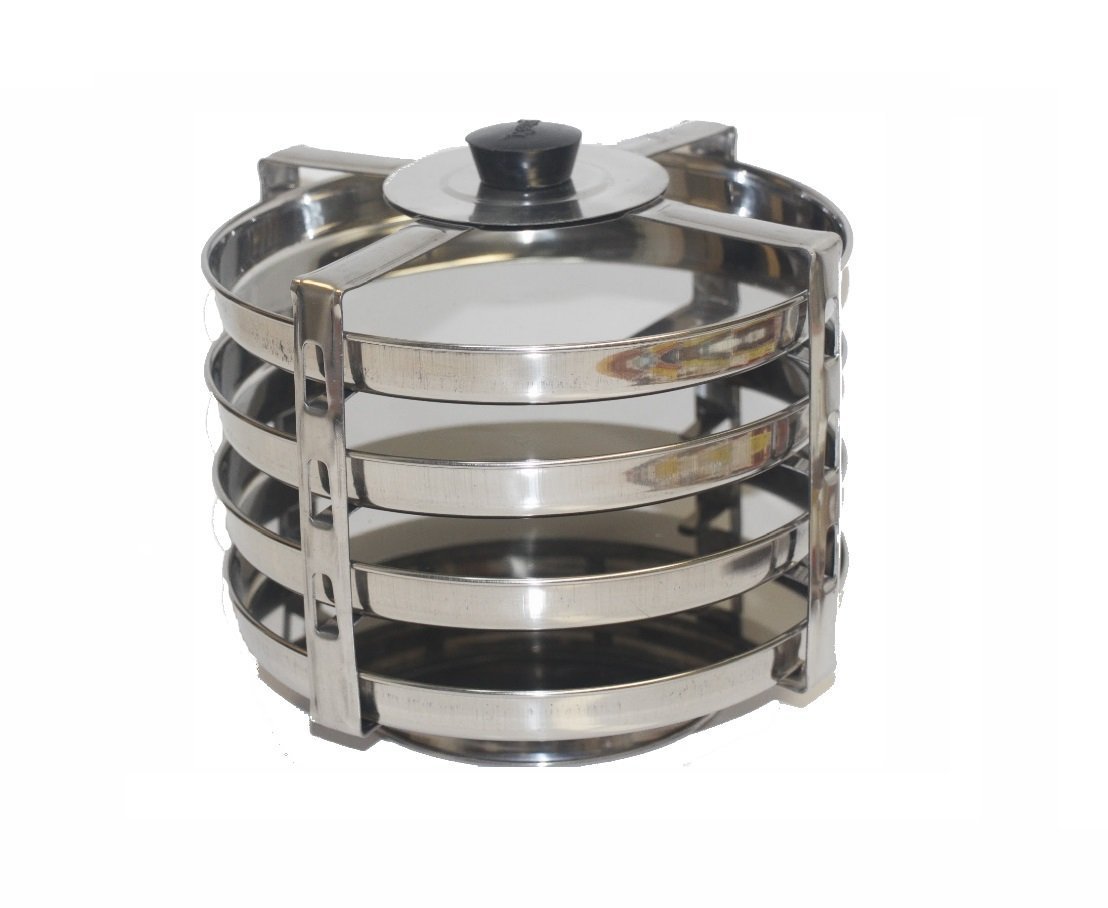 Stainless Steel Steamer Insert Stand for Instant Pot 6qt & 8qt - Stackable Food Container & Pressure Cooker Accessory - Perfect for Steaming Vegetables, Dumplings, and Seafood