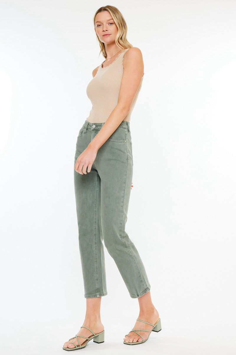 Zandria Women's Ultra High Rise 90s Straight Leg Jeans - Vintage Denim Pants for Casual Wear & Everyday Outfits