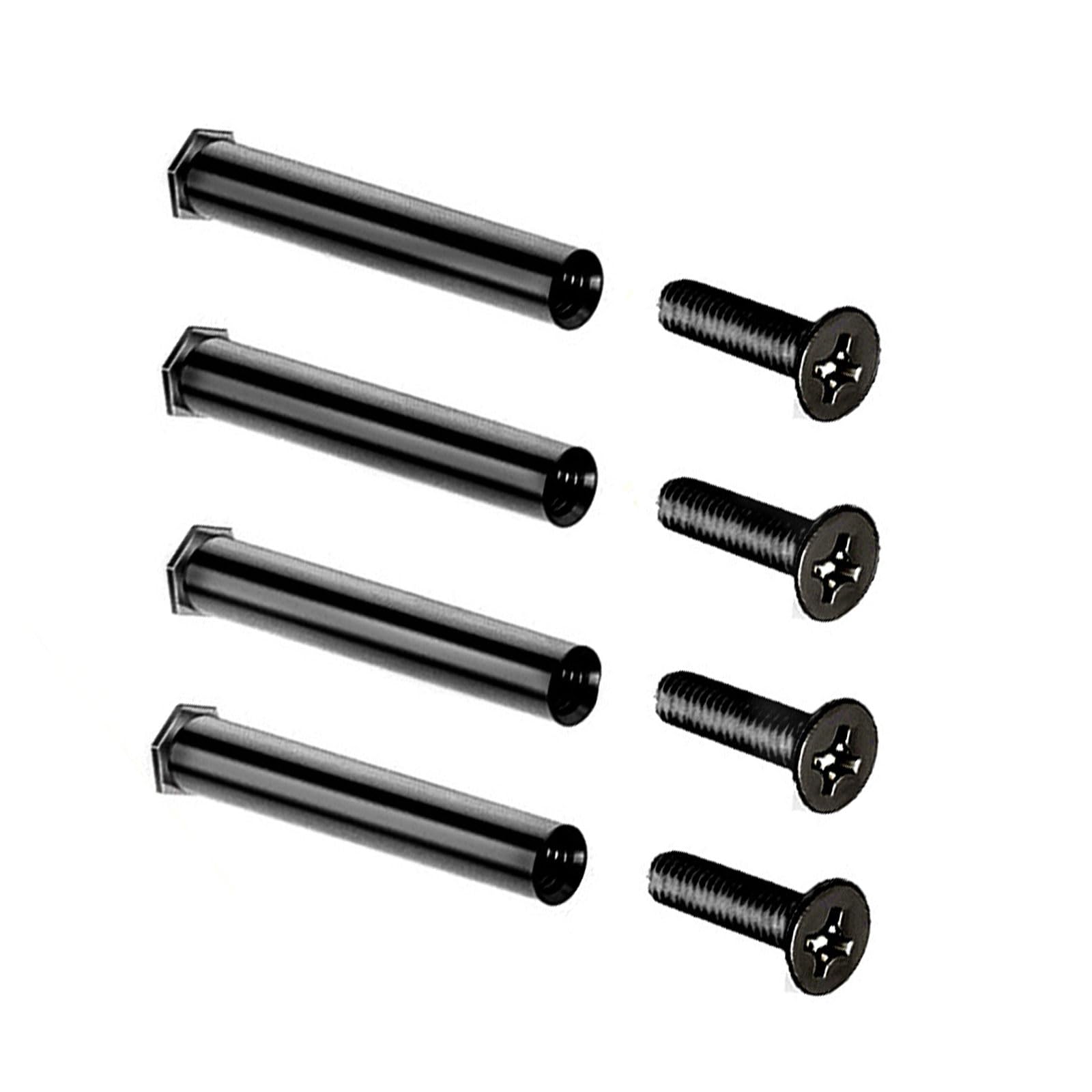 WELLDOER 4-Pack 25mm Computer Fan Screws - Secure & Stable Cooling Fan Mounting Hardware for PC Case, CPU Cooler & Laptop Fans | Perfect for Gaming Rigs & Workstation Builds