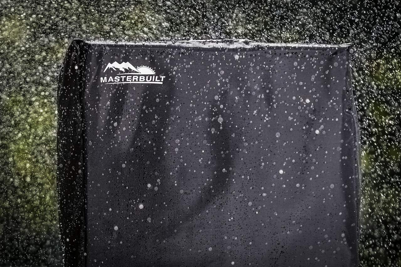 Masterbuilt 40-Inch Electric Smoker Cover - Waterproof & UV Resistant Protection for Outdoor Grilling & BBQ Accessories - Perfect for Backyard Cooking, Camping & Tailgating