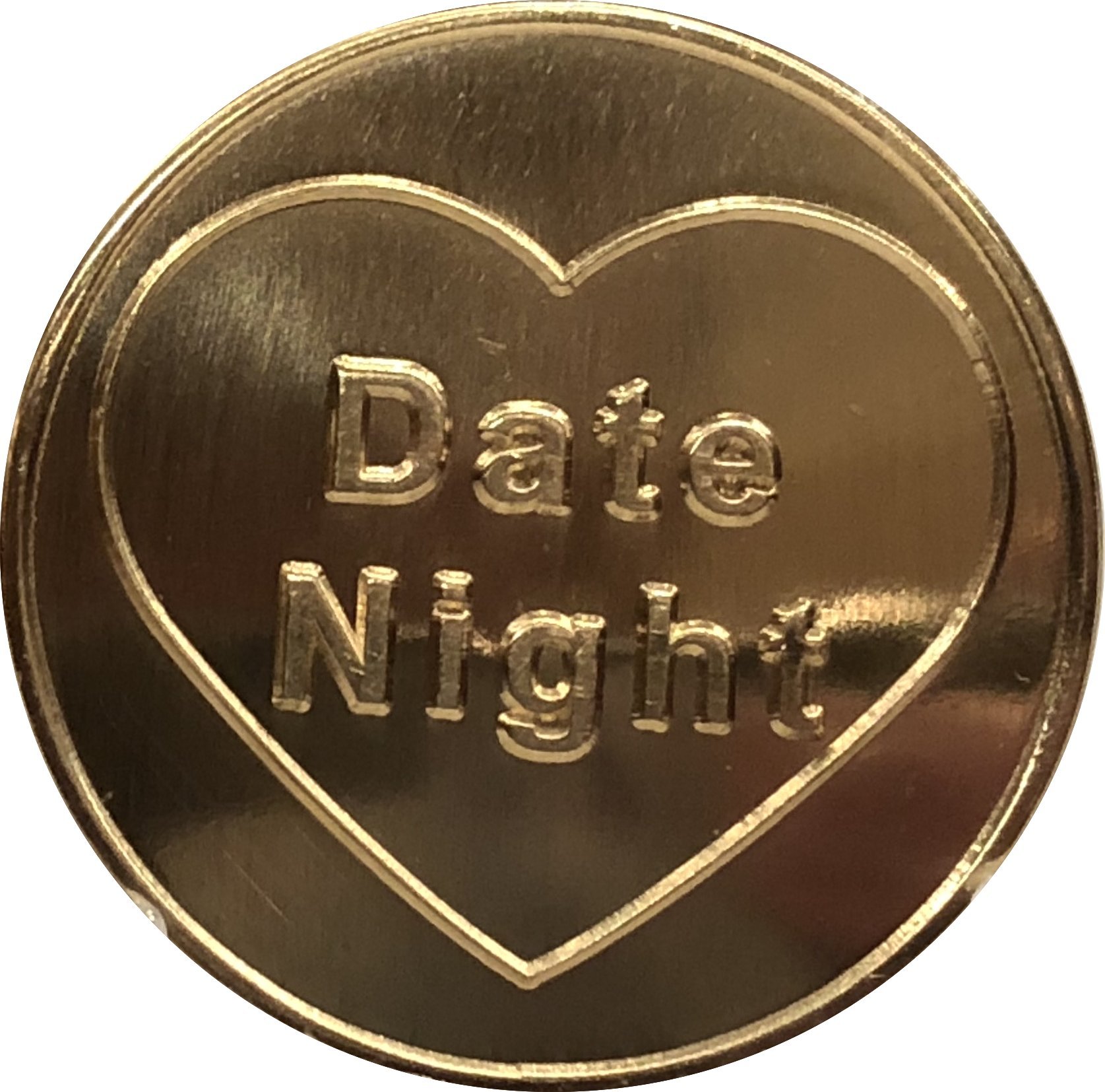 Romantic RecoveryChip Flip Coin - Fun Date Night & Family Day Keepsake for Couples & Loved Ones | Perfect for Decision Making, Gifts, and Special Moments