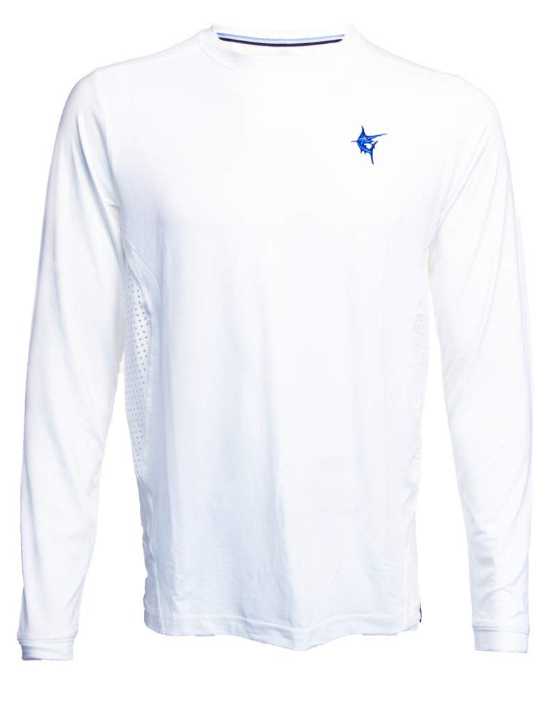 White Water Men’s Grander Long Sleeve Performance Shirt - UPF 50+ UV Protection, Moisture Wicking & Breathable Fishing Shirt for Outdoor Activities, Hiking, Camping & Water Sports