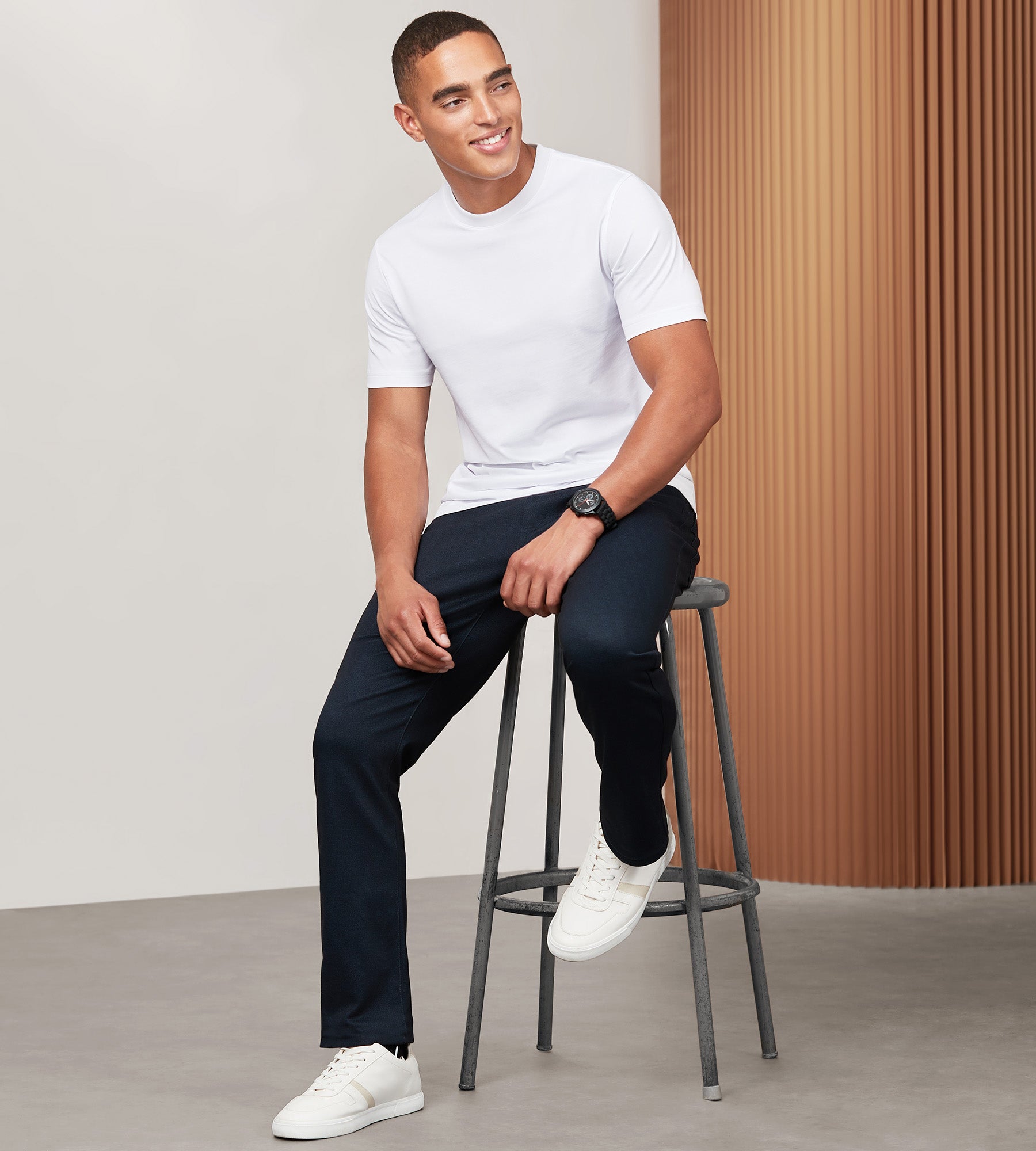 Premium Modern Fit Short Sleeve Ultra Soft T-Shirt for Men - Comfortable Casual Wear for Everyday, Work & Travel