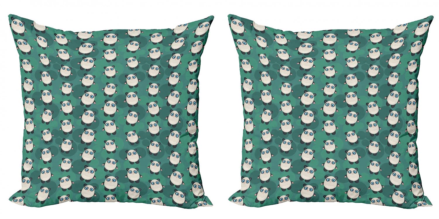 Ambesonne Cartoon Throw Pillow Covers 20