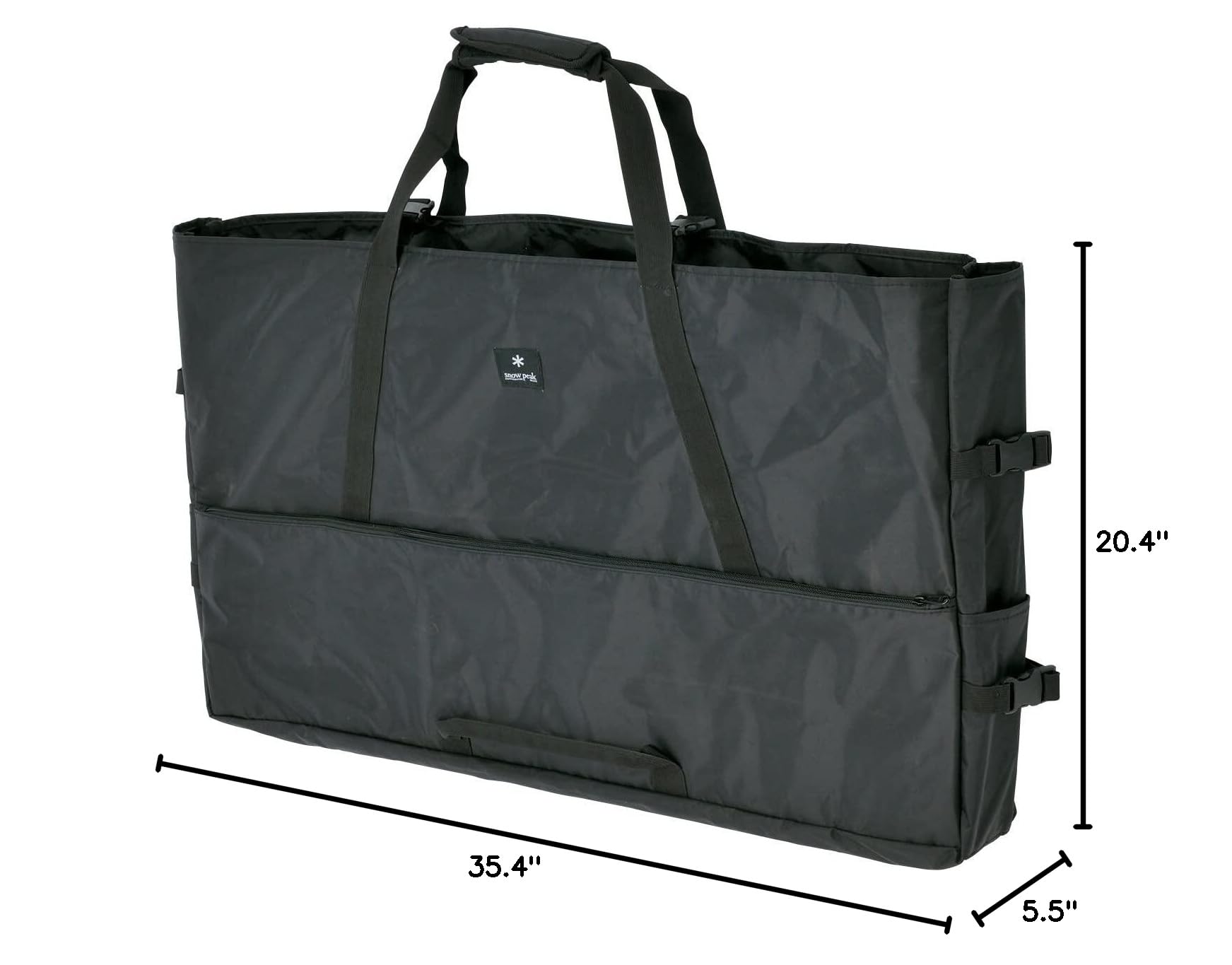 Snow Peak Gear Tote M BG-016 - Premium Outdoor Storage Bag for Camping, Hiking & Travel - Durable Water-Resistant Carryall with Multiple Pockets - Perfect for Gear Organization & Adventure Trips