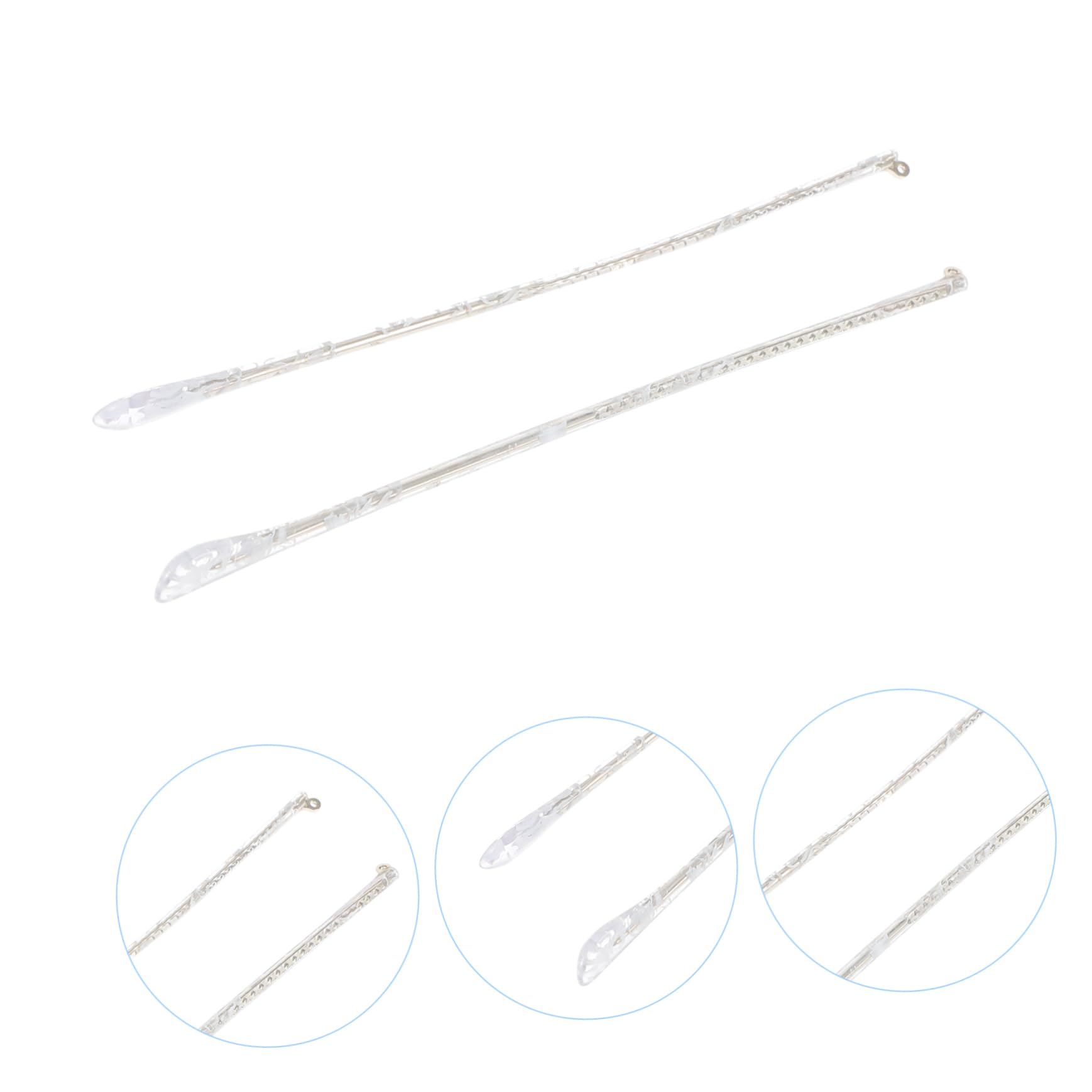 Minkissy 3 Pairs Metal Glasses Frame Holder Replacement Parts - Eyeglass Arm Legs for Shortsighted Glasses, Sunglasses & Reading Glasses | Perfect for Broken Frame Repair & DIY Accessories