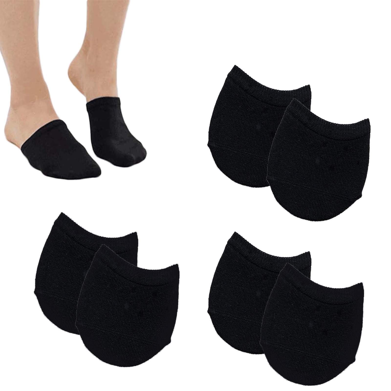 Breathable SUNTRADE Toe Topper Socks for Women - 3 Pairs Colorful Half Liner Socks | Perfect for Sneakers, Flats & Loafers