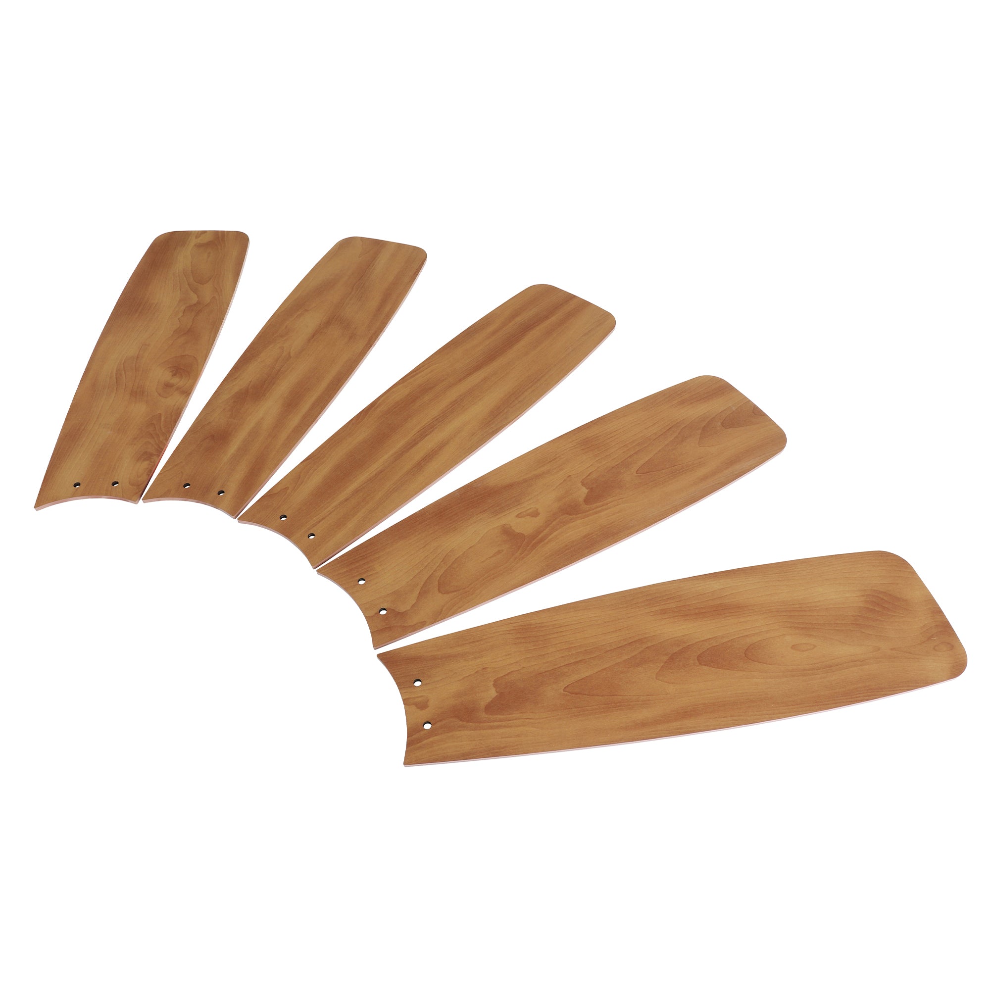 Striker 52 5-Blade Smart Ceiling Fan Replacement Blades - Durable & Quiet for Living Room, Bedroom, Office (White)