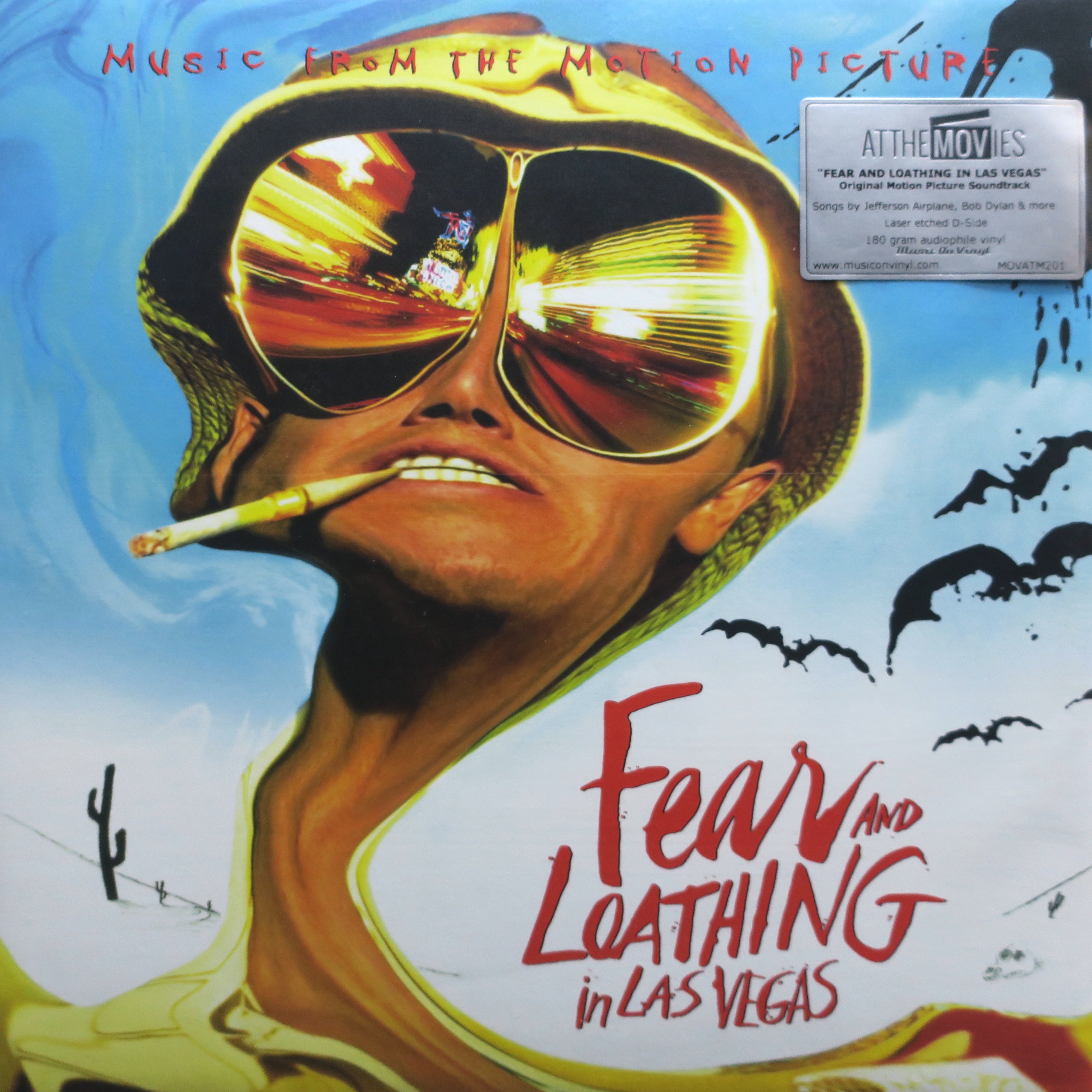 FEAR AND LOATHING IN LAS VEGAS Original Motion Picture Soundtrack 180g Vinyl 2LP Record - Perfect for Movie Lovers & Vinyl Collectors, Great for Home Theater & Music Listening Sessions