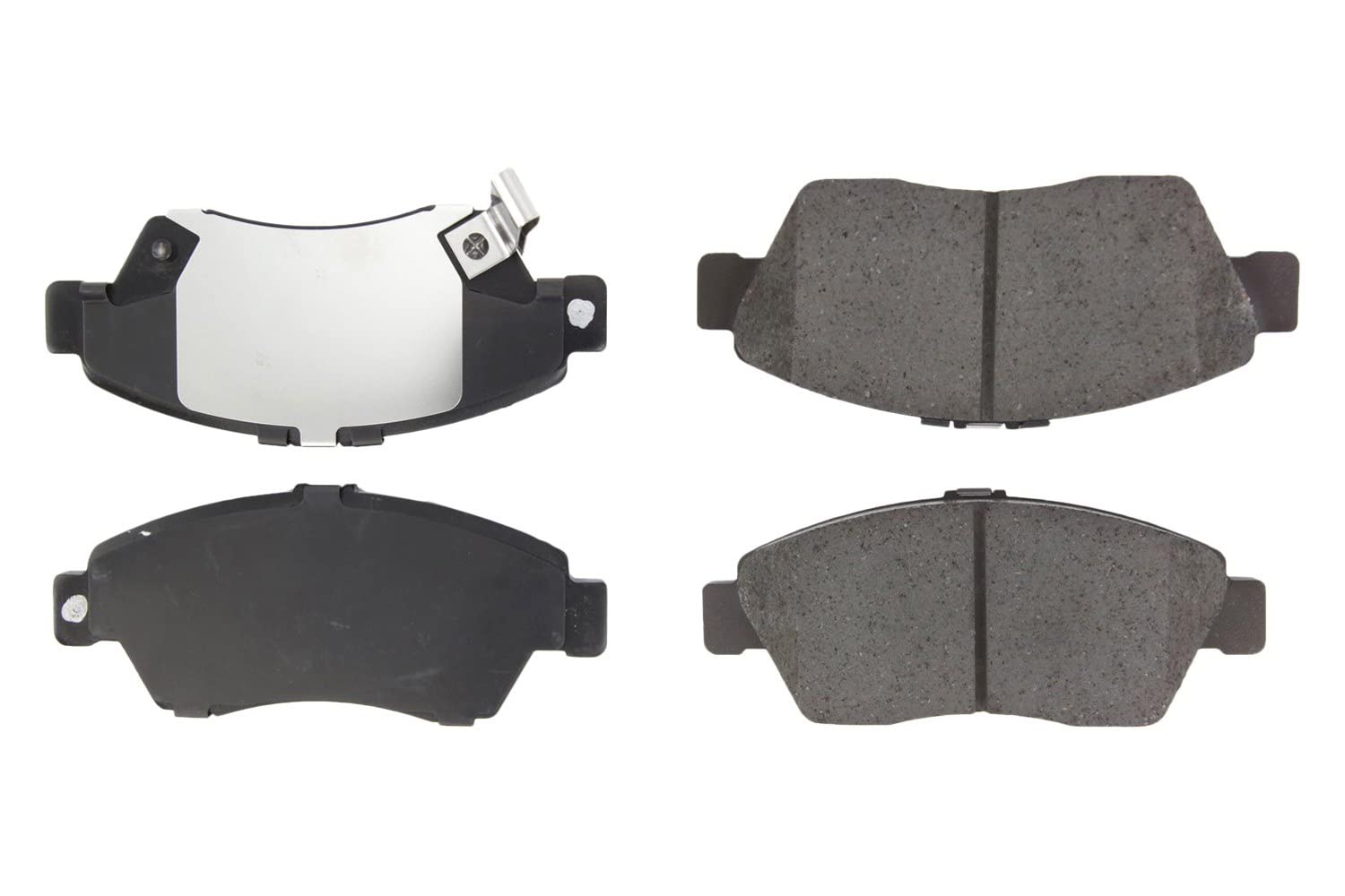 HON PosiQuiet Ceramic Brake Pads - Low Noise & High Performance for Cars, Trucks & SUVs - Perfect for City Driving & Highway Commuting