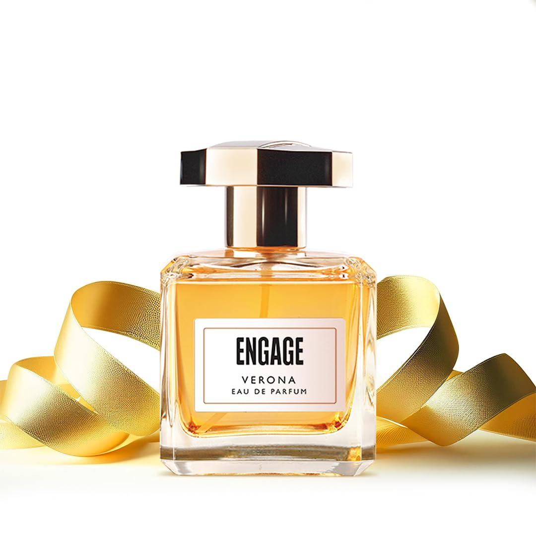 Engage Verona Perfume for Women - Long Lasting Citrus & Fruity Fragrance | 100ml Eau de Parfum | Perfect for Daily Wear, Office & Date Nights | Free Travel Tester Included | Luxury Gift for Her