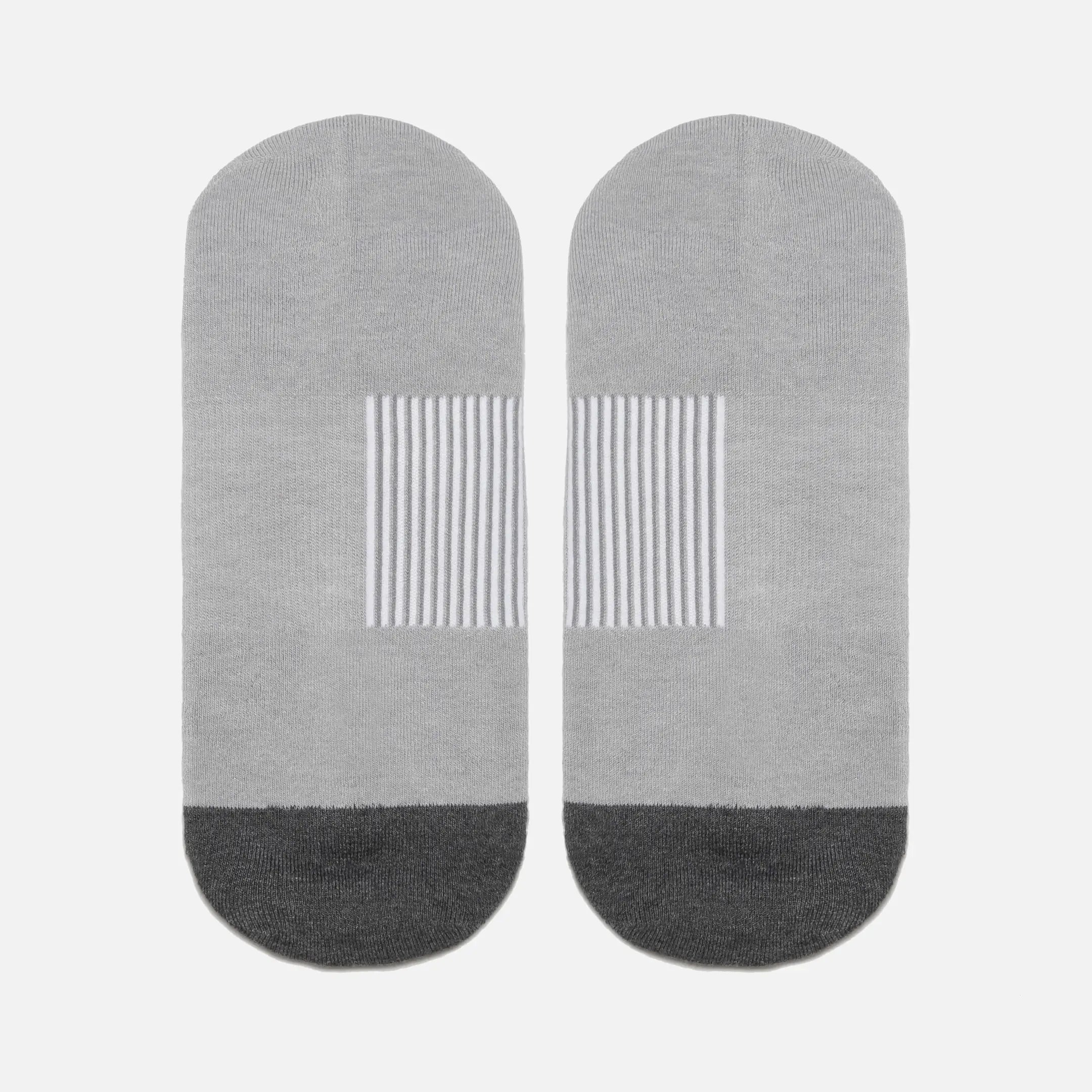 TRUE Performance Ankle Sock 3 Pack - Breathable Cushioned Athletic Socks for Men & Women | Heather Grey | Perfect for Running, Hiking & Workouts