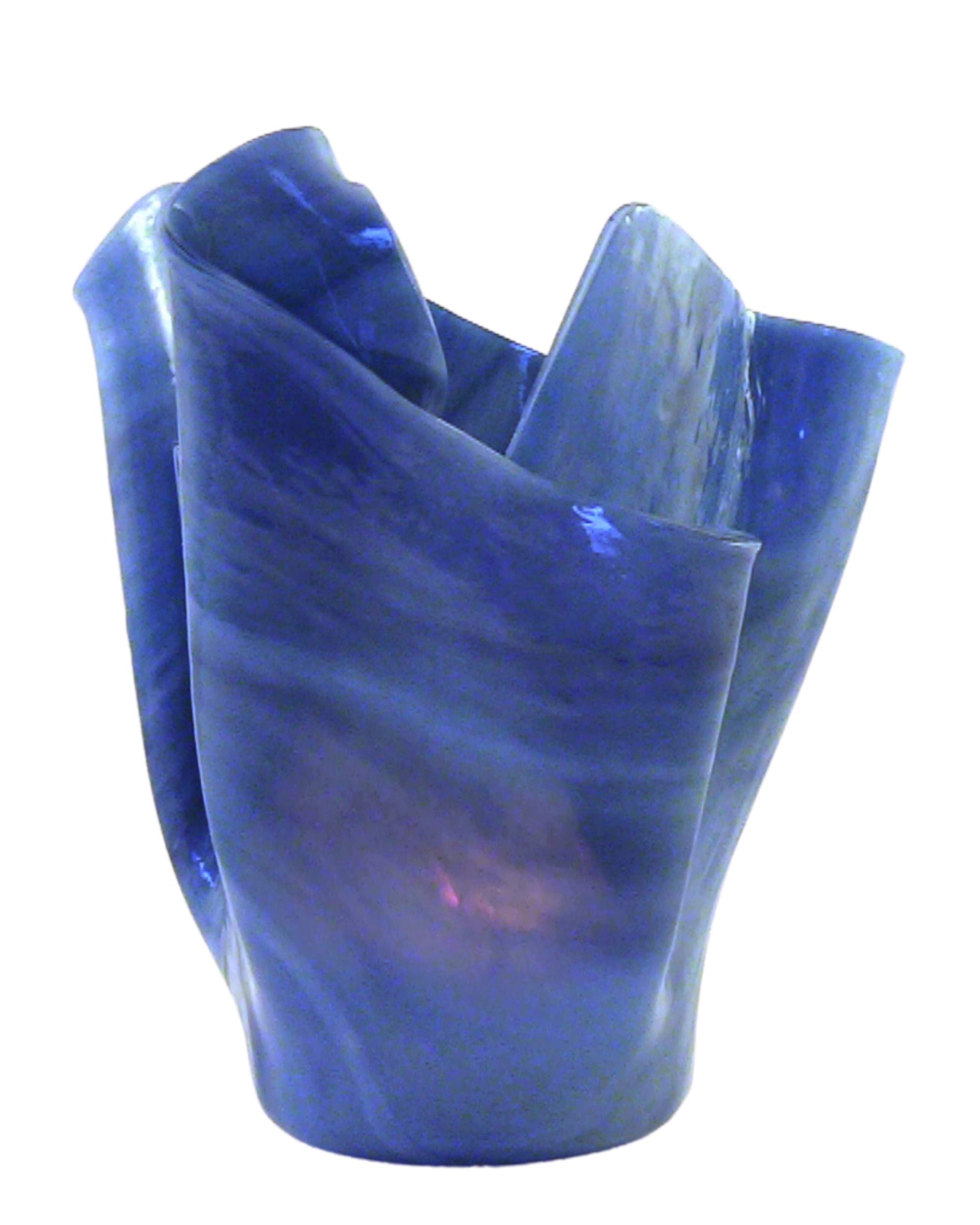 Blue Pearl Opal Glass Vases, Bowls & Serving Sets - Elegant Home Decor for Dining Table, Wedding Centerpieces & Gift Ideas
