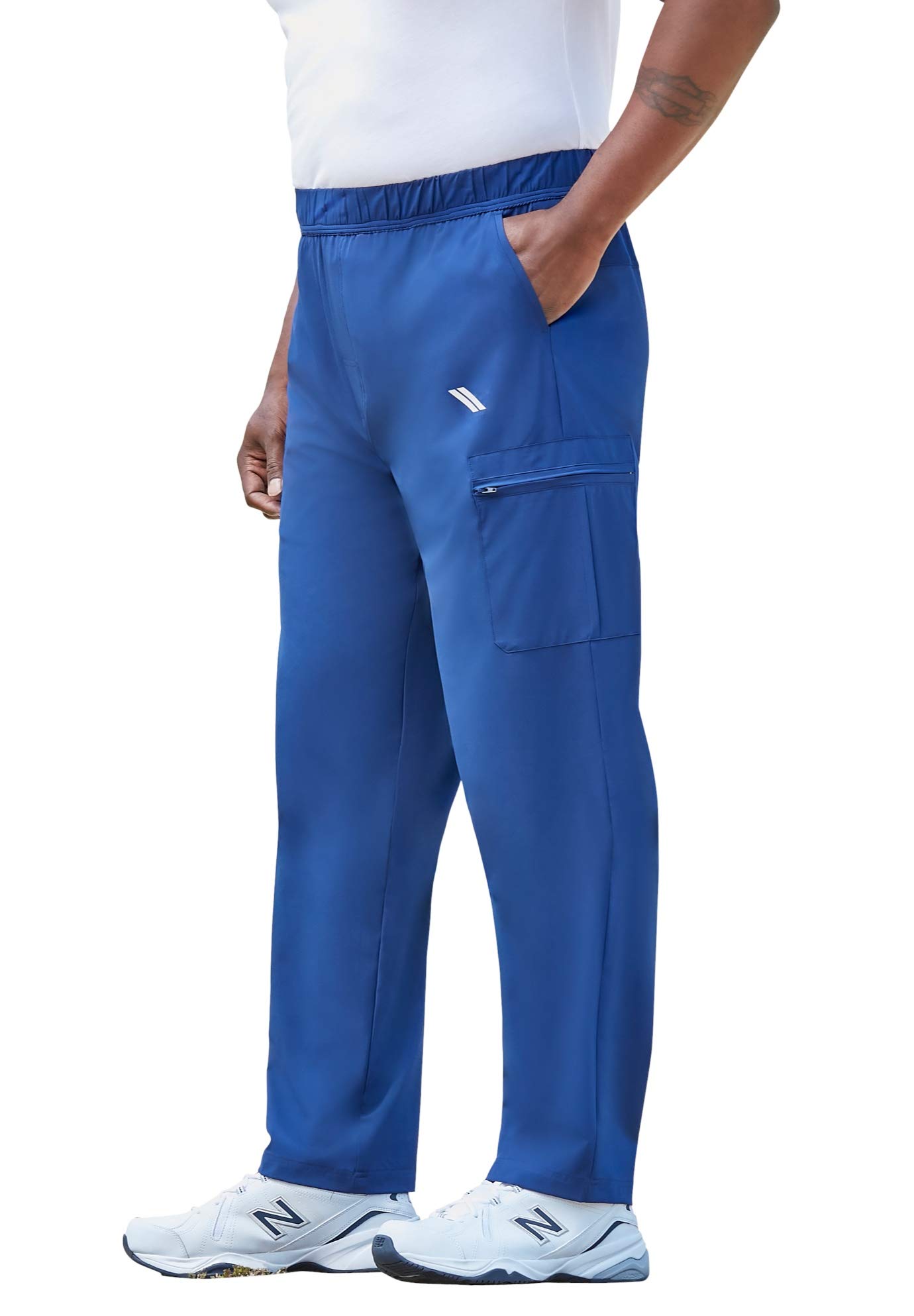KingSize Men's Big & Tall Tech Pants - Comfortable Stretch Work Pants for Office & Outdoor Activities