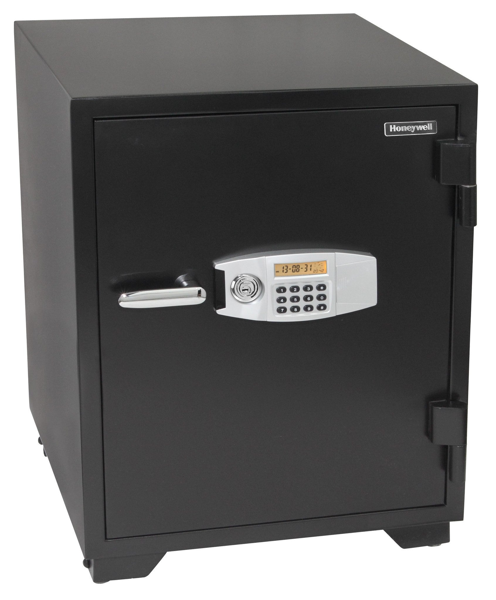 Honeywell 2118 Waterproof & Fireproof Steel Safe Box - Secure Documents, Cash & Valuables for Home & Office Use