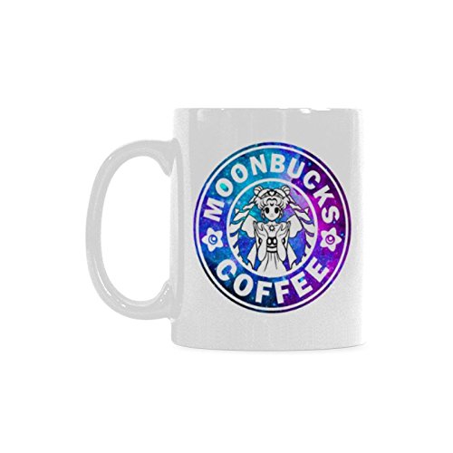 Funny Moonbucks Coffee Mug - 11oz Insulated Tea & Coffee Cup with Lid - Perfect for Office, Home & Gifts - WECE Brand